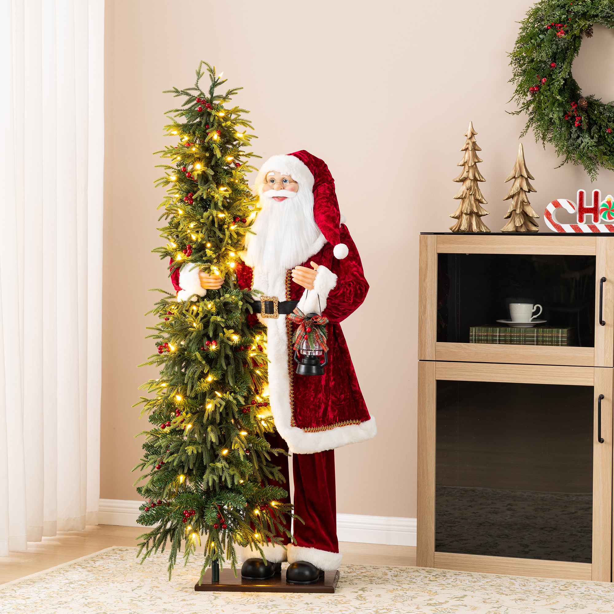 Glitzhome 2043400001 Table-Christmas-Decorations - View #6