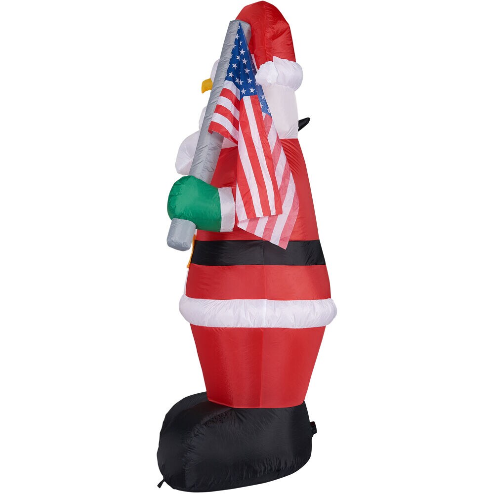 Fraser Hill Farm FHFSANTA081-L Christmas-Inflatables - View #11
