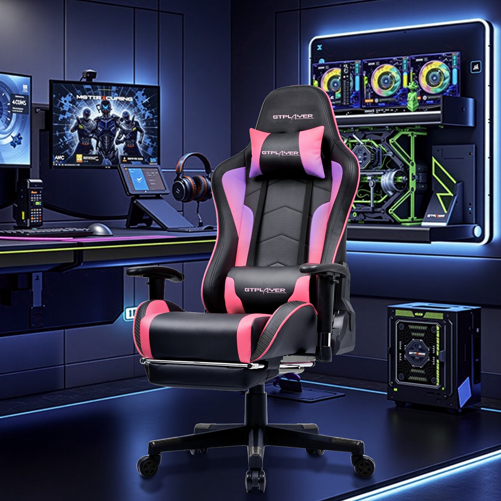 GTPLAYER LOWE'S-GT890MF-CF Office-Chairs - View #10