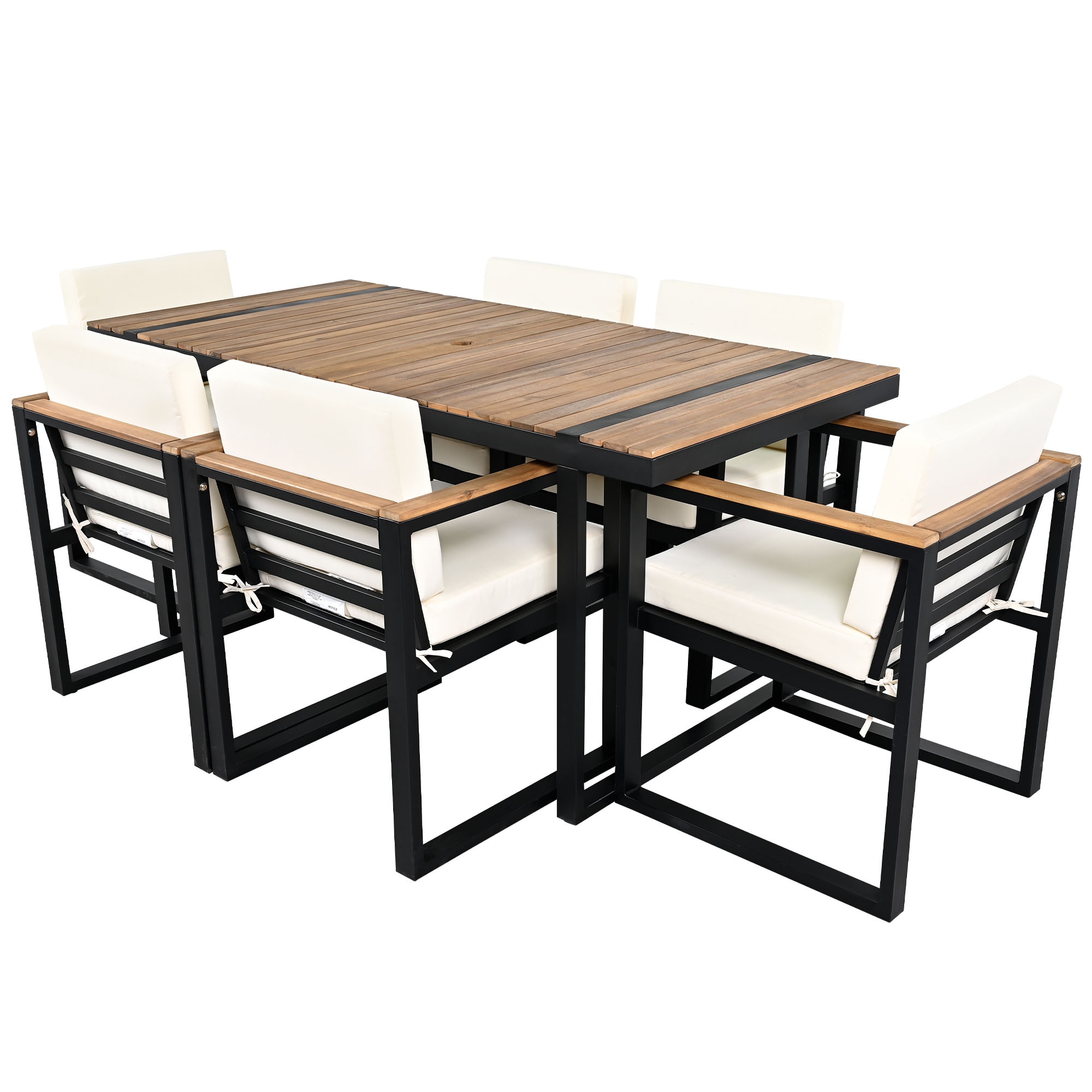 SINOFURN SYA020341BG Patio-Dining-Sets - View #5