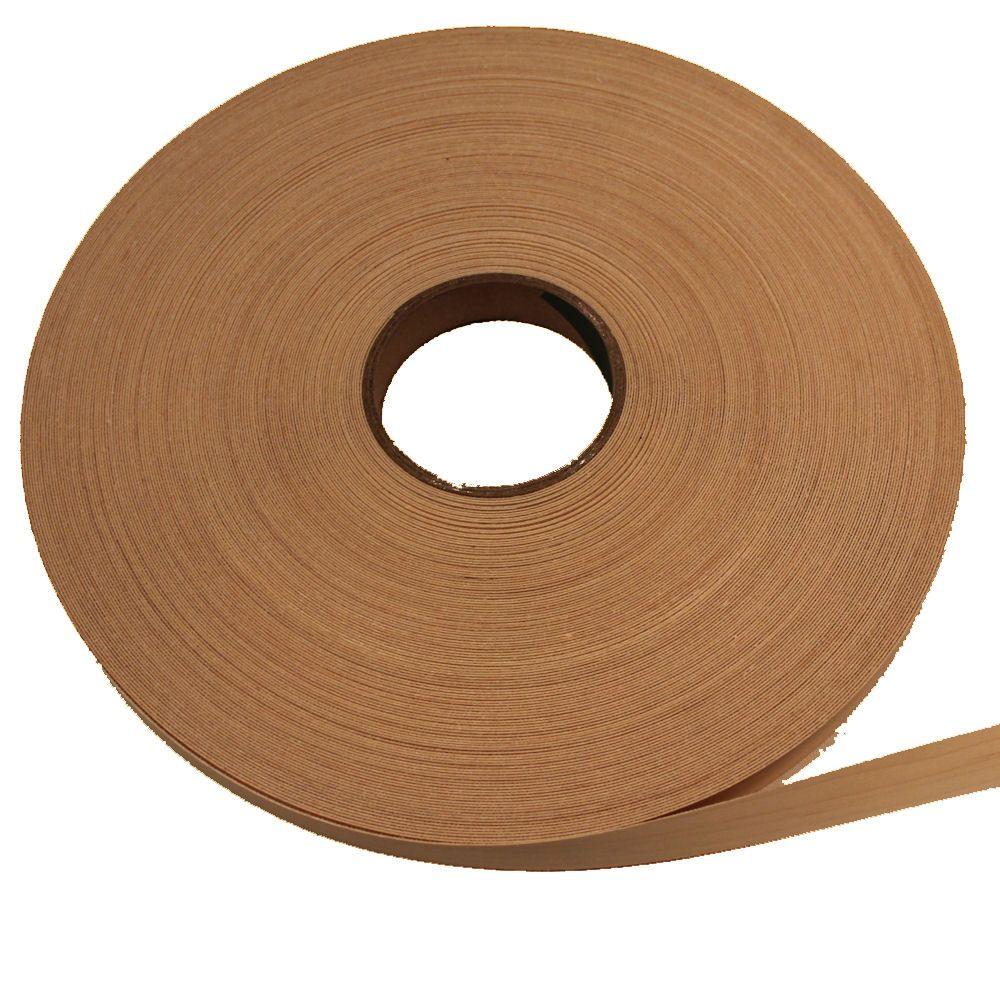 Iron-On Wood Application WoodPress® 22mm Real Maple Wood Pre-Glued Veneer Edging Tape 50m Trade Roll 