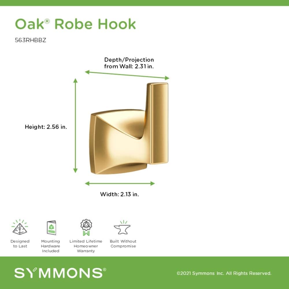 Symmons 563RHMB Robe-Hooks - View #9