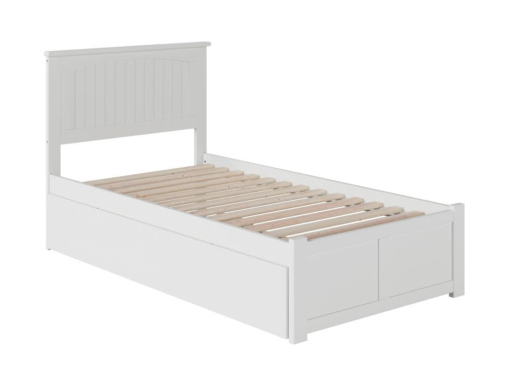 AFI Furnishings Nantucket White Twin Traditional Trundle Bed in the ...