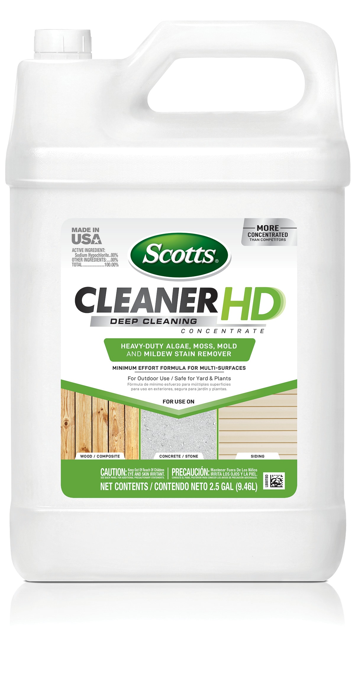  Scott's 51070 1 Gal Outdoor Cleaner Plus OXI Clean