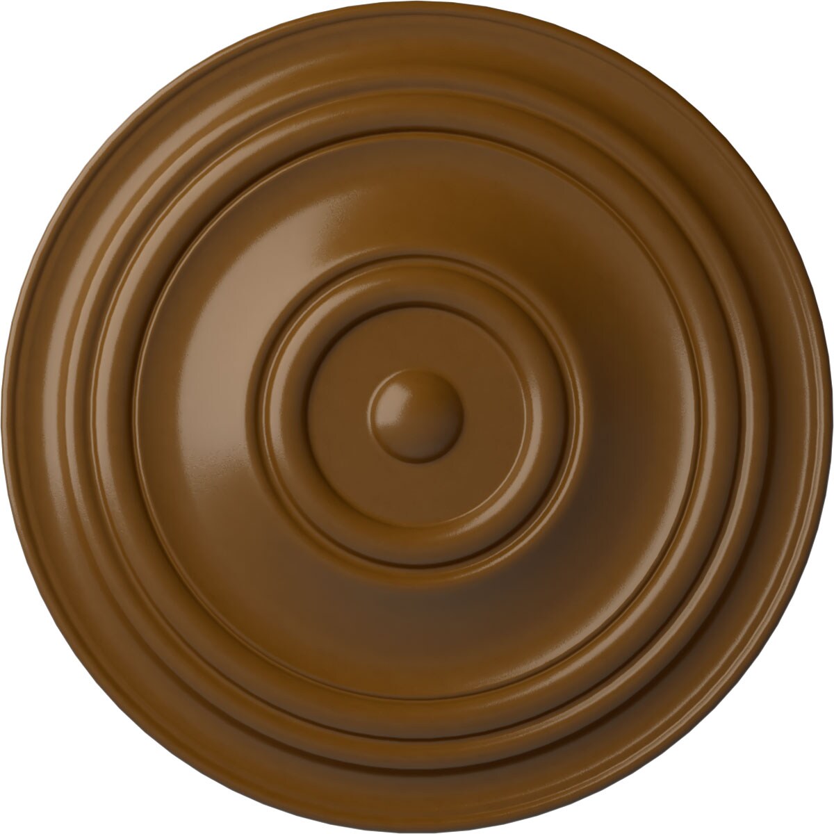 Ekena Millwork CM31TRSTF Traditional 31.5-in W x 31.5-in L Painted Smokey Topaz Polyurethane Whole Ceiling Medallion