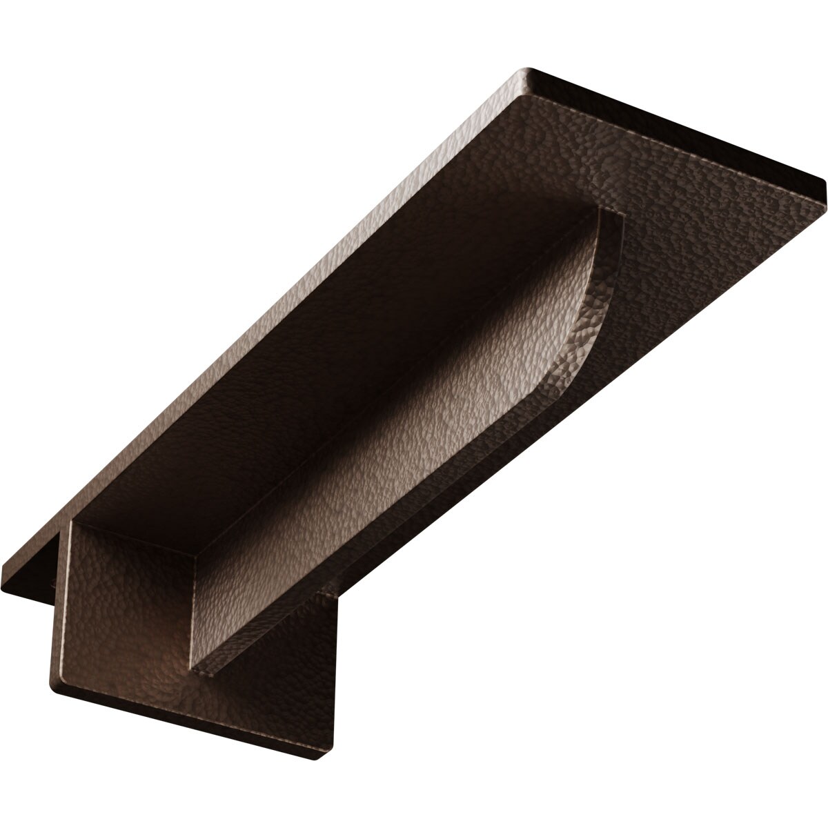 Ekena Millwork BKTM03X10X02HEHDB Heaton Hidden 10-in x 3-in x 2-in Bronze Steel Countertop support bracket