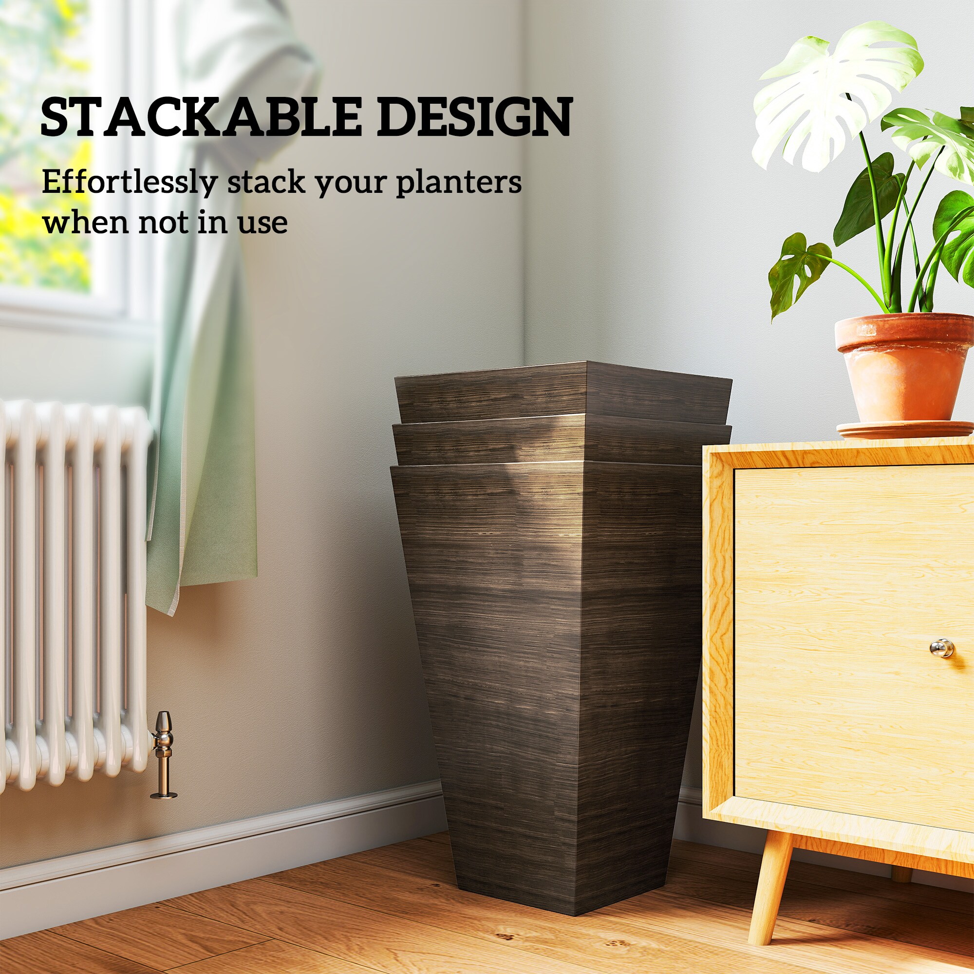 Outsunny 84H-042V00TE Planter-Window-Box - View #5