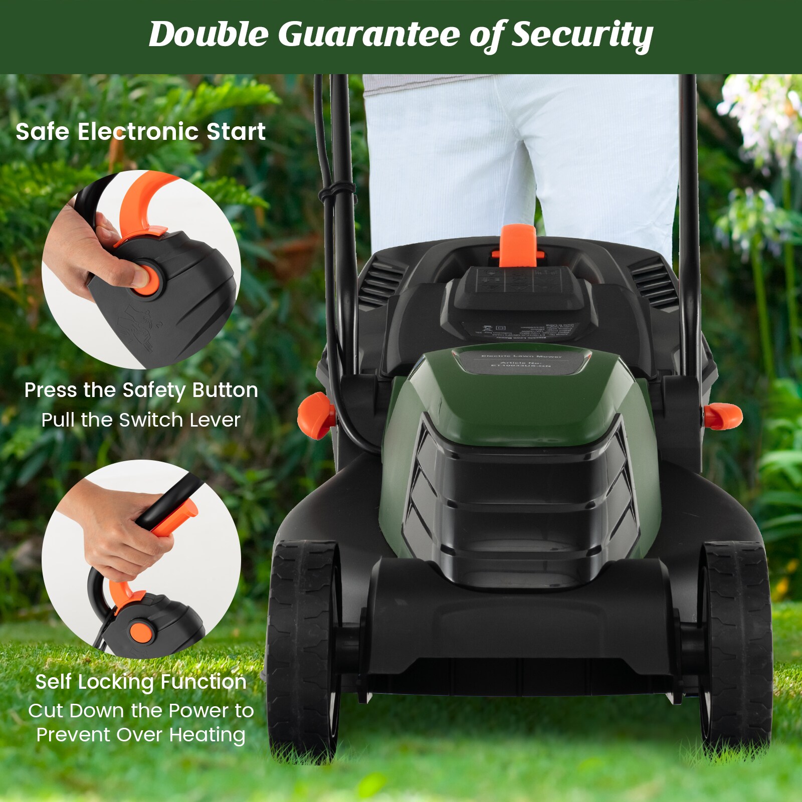 SUGIFT LW047SUGHY016 Push-Mower-Electric - View #7