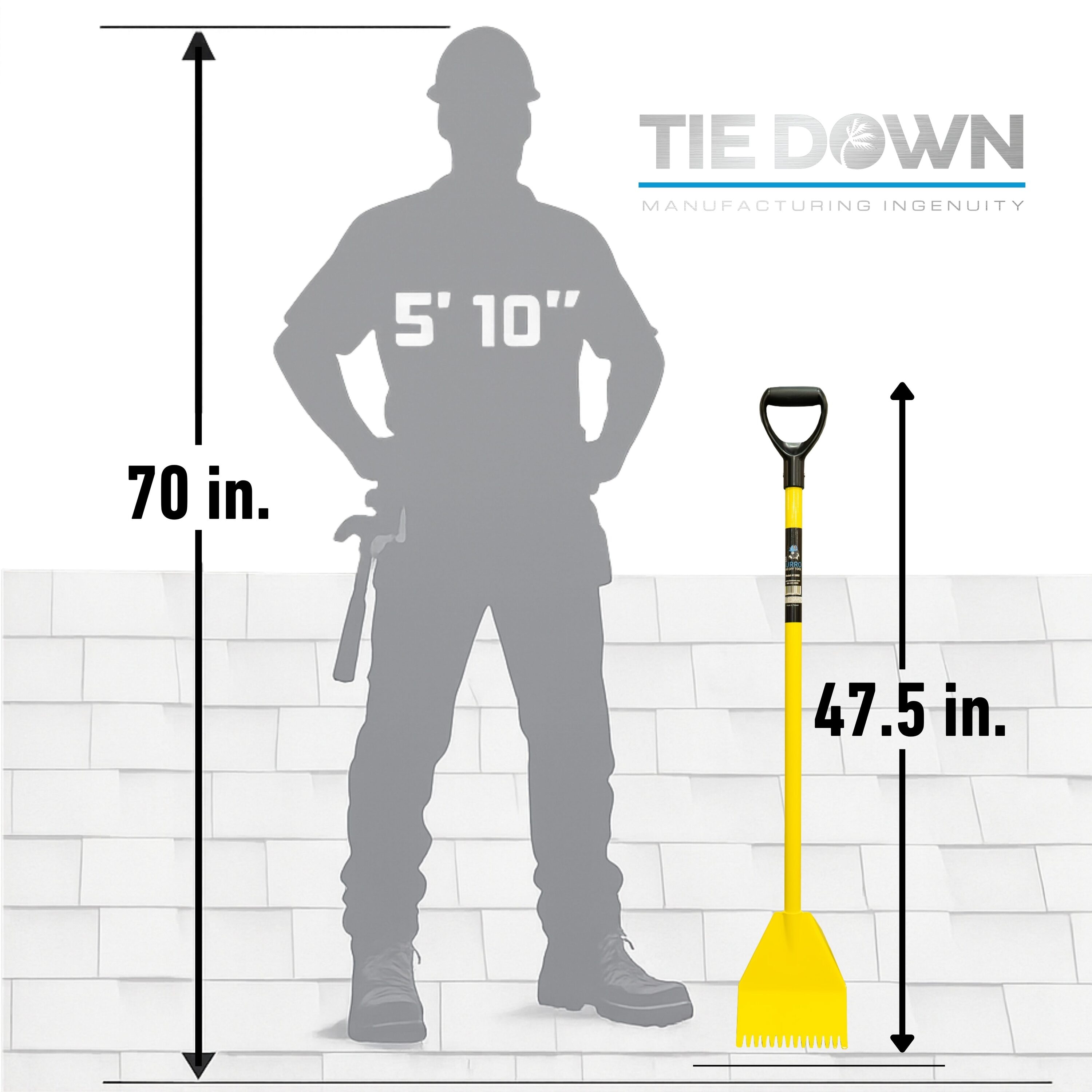 Tie Down 13882-6 Roof-Shovels - View #3