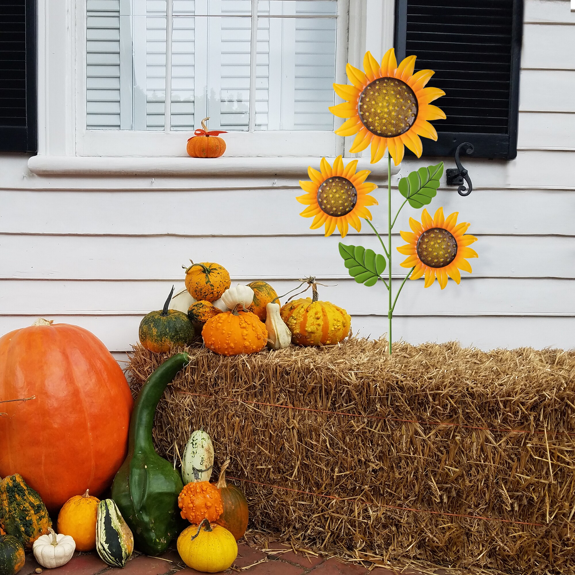 Glitzhome 2006500001 Outdoor-Thanksgiving-Decor - View #4