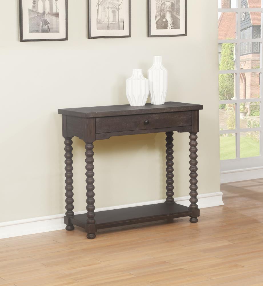 Linon SP04ABRN01U Console-Sofa-Tables - View #4