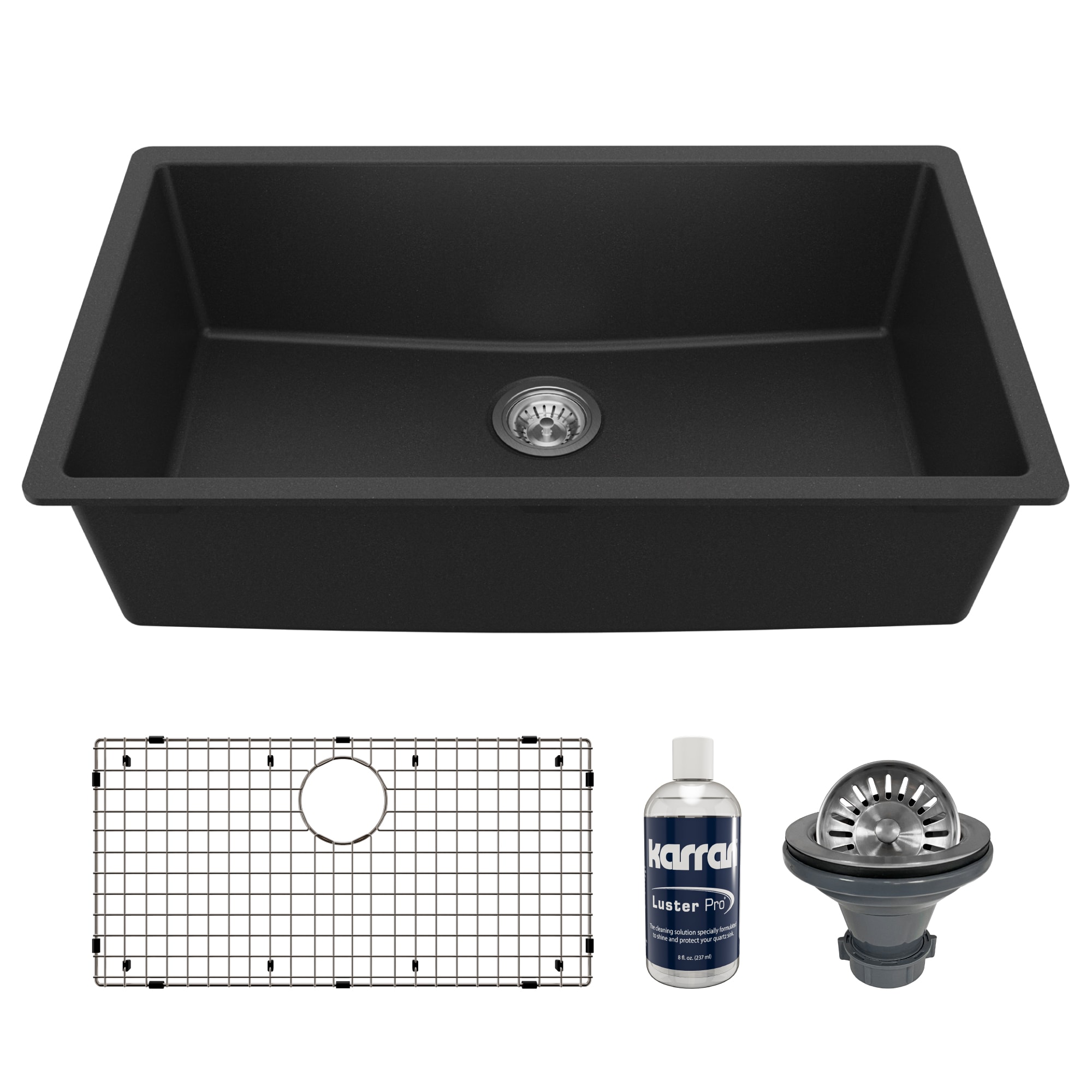 Karran QU-812-BL-PK1 Kitchen-Sinks - View #3
