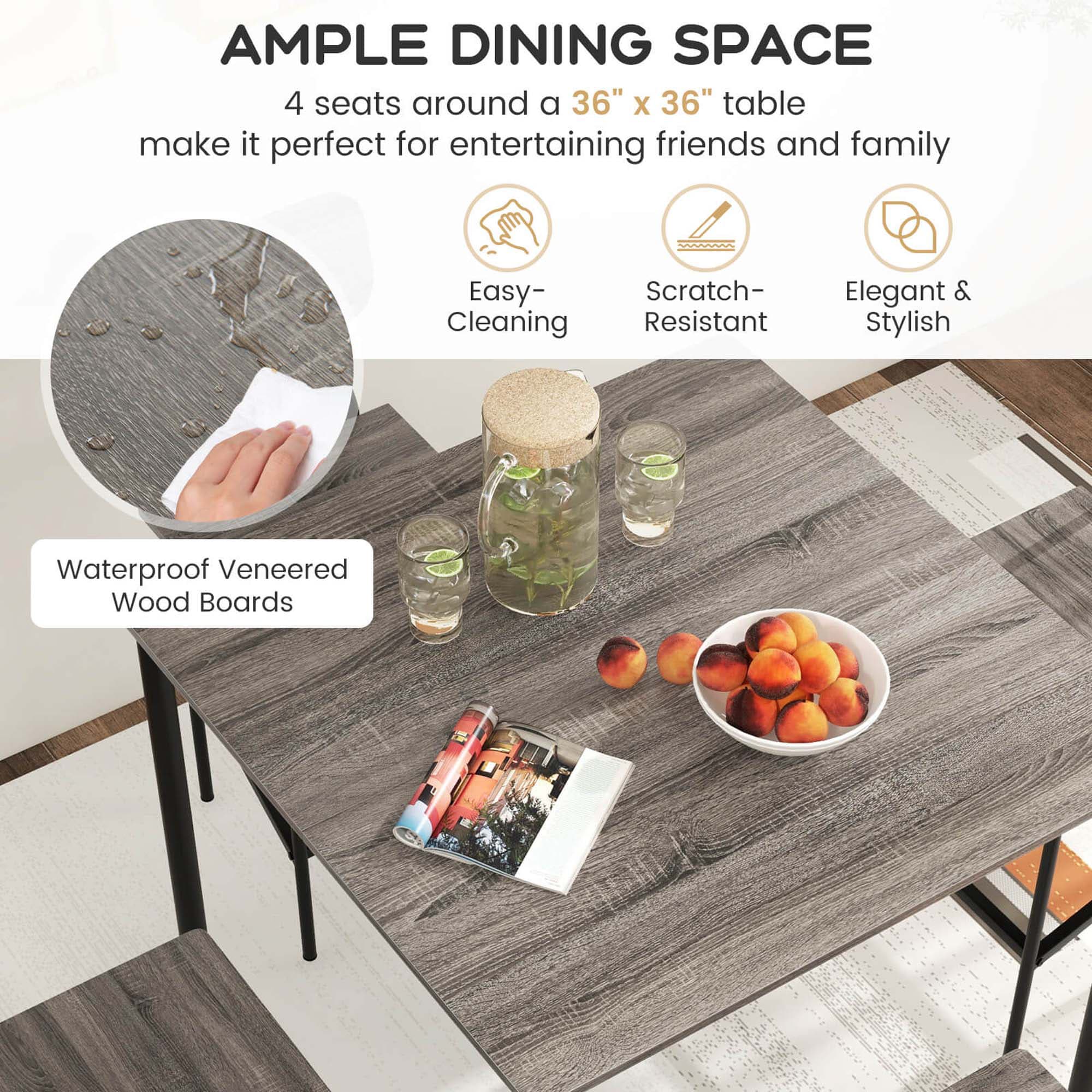 Goplus HCST00103 Dining-Sets - View #8