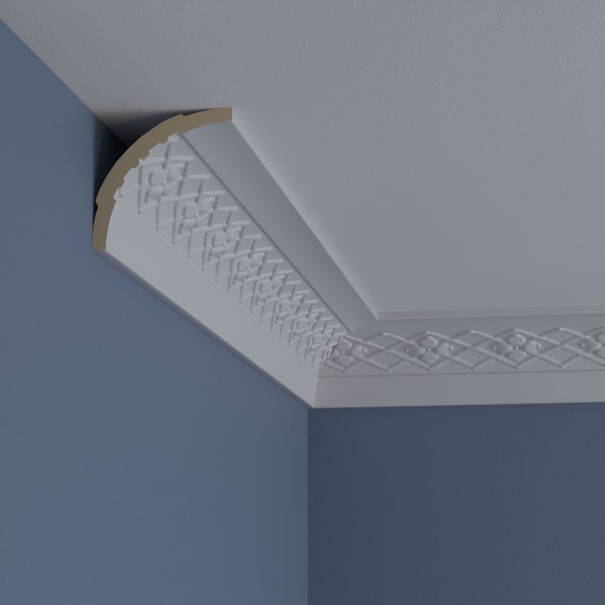 Ekena Millwork MLD03X03X05BR Crown-Moulding - View #9