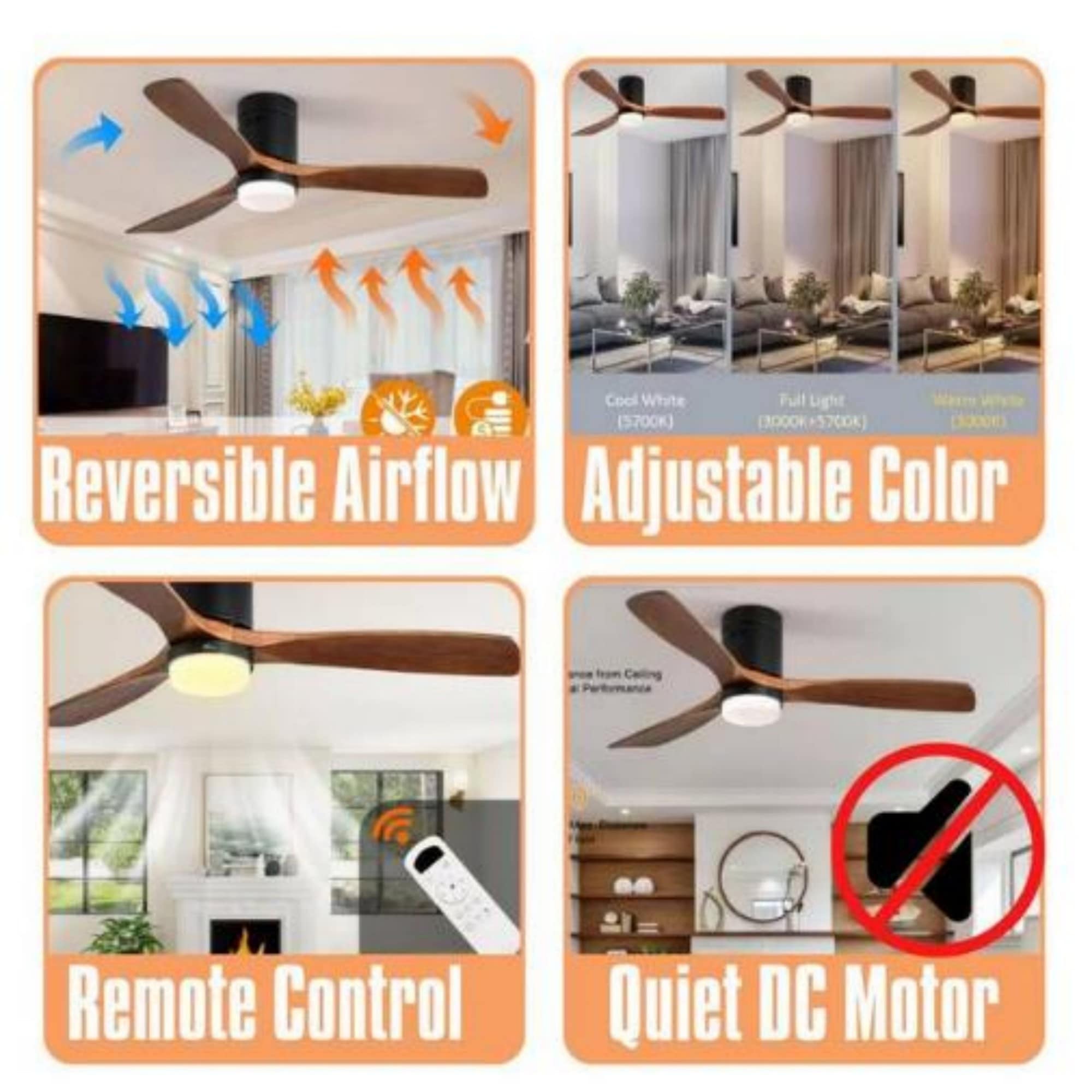 ToolCat PLP1-16-BHH Ceiling-Fans - View #2