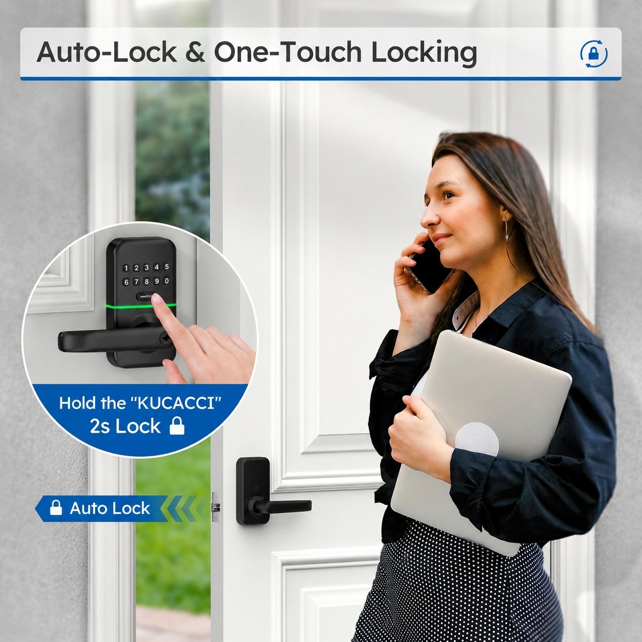 KHKFY LKH0710X094 Electronic-Door-Locks - View #3
