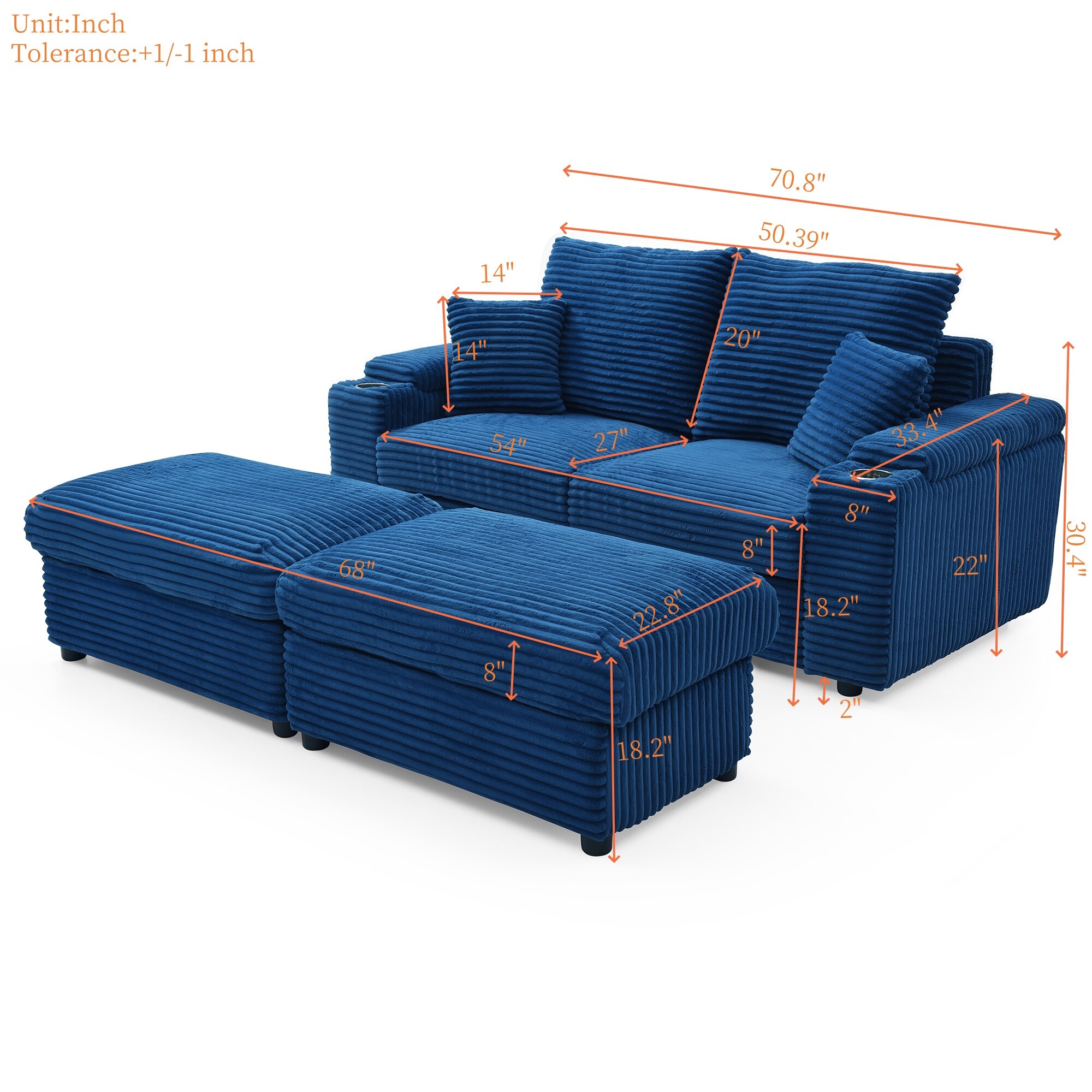 Bybafun YC5200091 Sofas-Loveseats - View #4