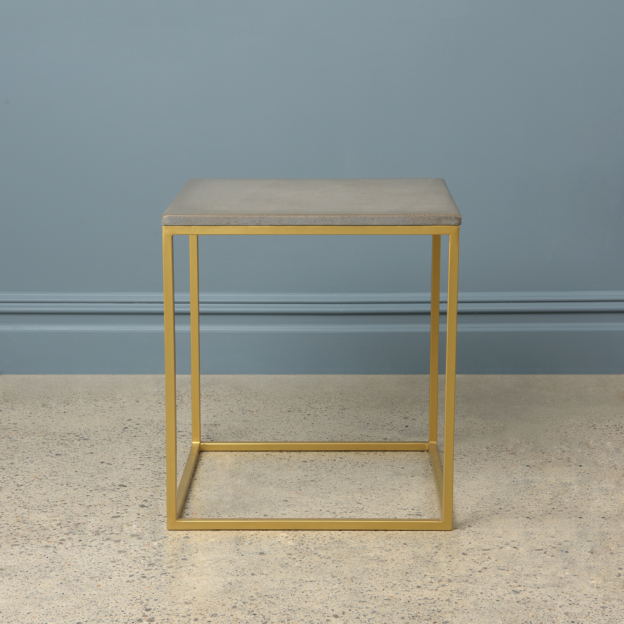 Best Home Fashion TABLE-PRINCE07-CONC End-Tables - View #2