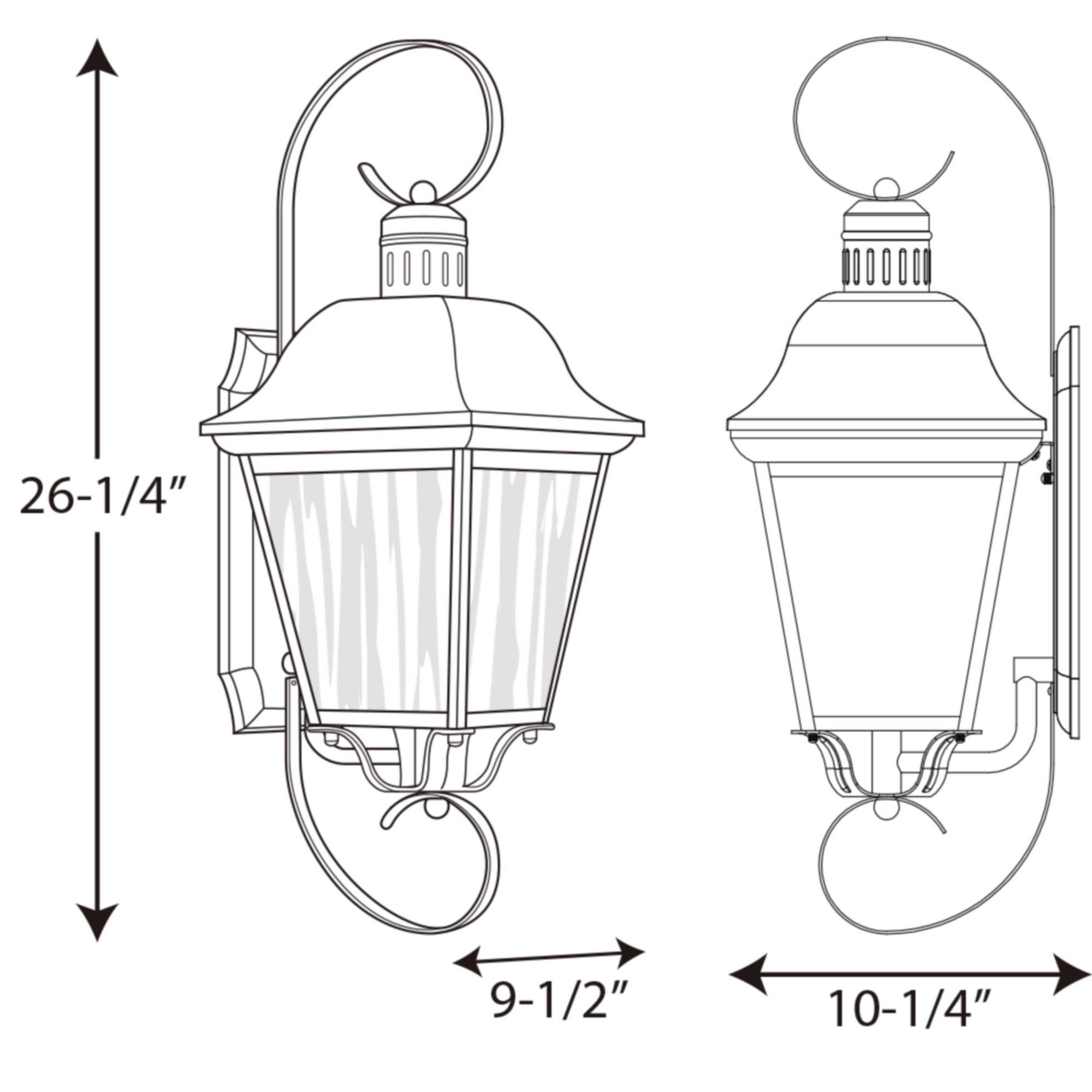 Progress Lighting P6621-31MD Outdoor-Wall-Lighting - View #2