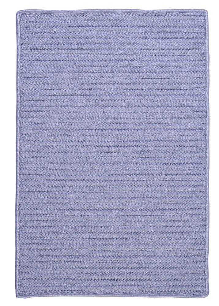 Colonial Mills H533R072X072S Simply Home Solid 6 X 6 (ft) Braided Amethyst Square Solid Farmhouse/Cottage Area Rug