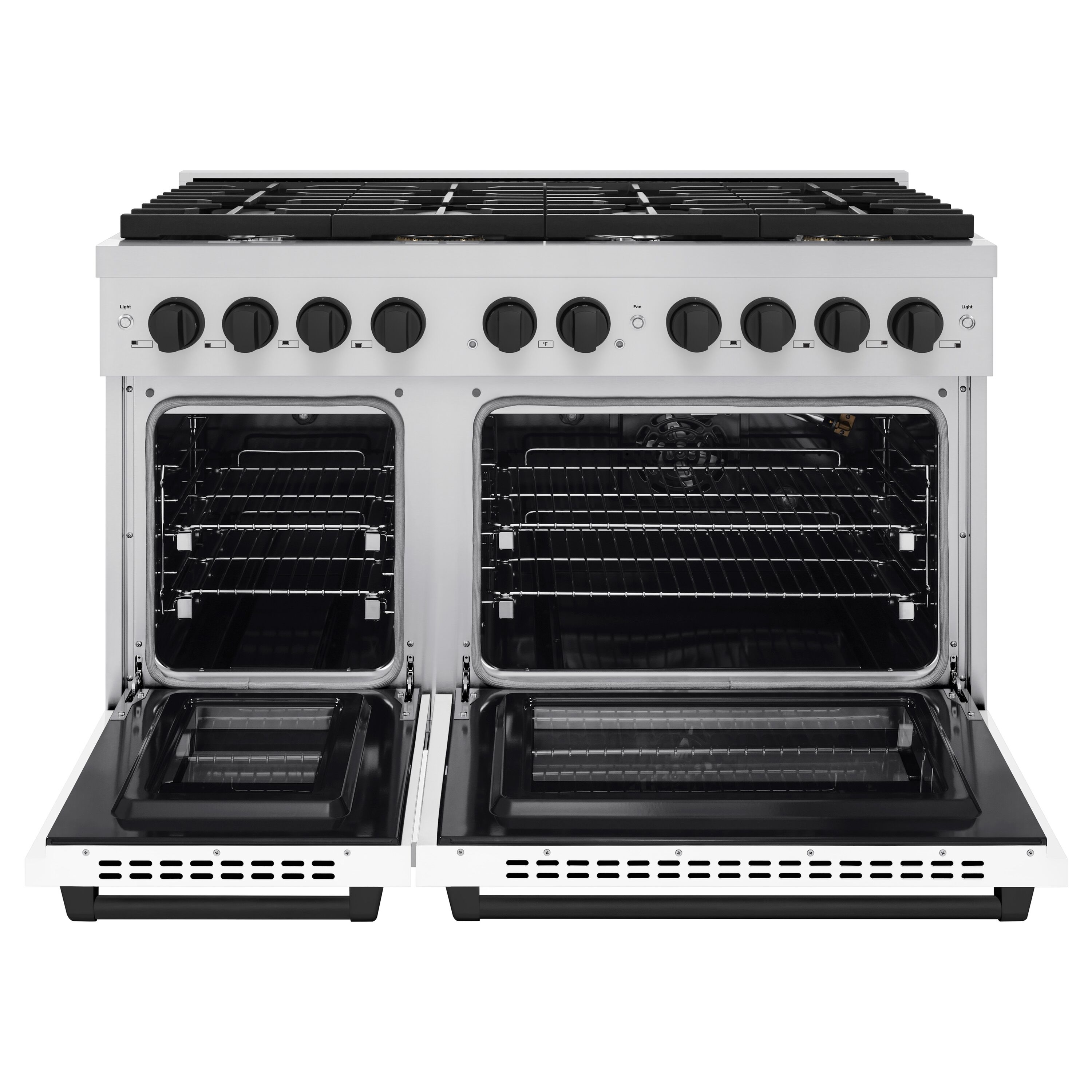 ZLINE KITCHEN & BATH SGRZ-WM-48-MB Double-Oven-Gas-Ranges - View #3
