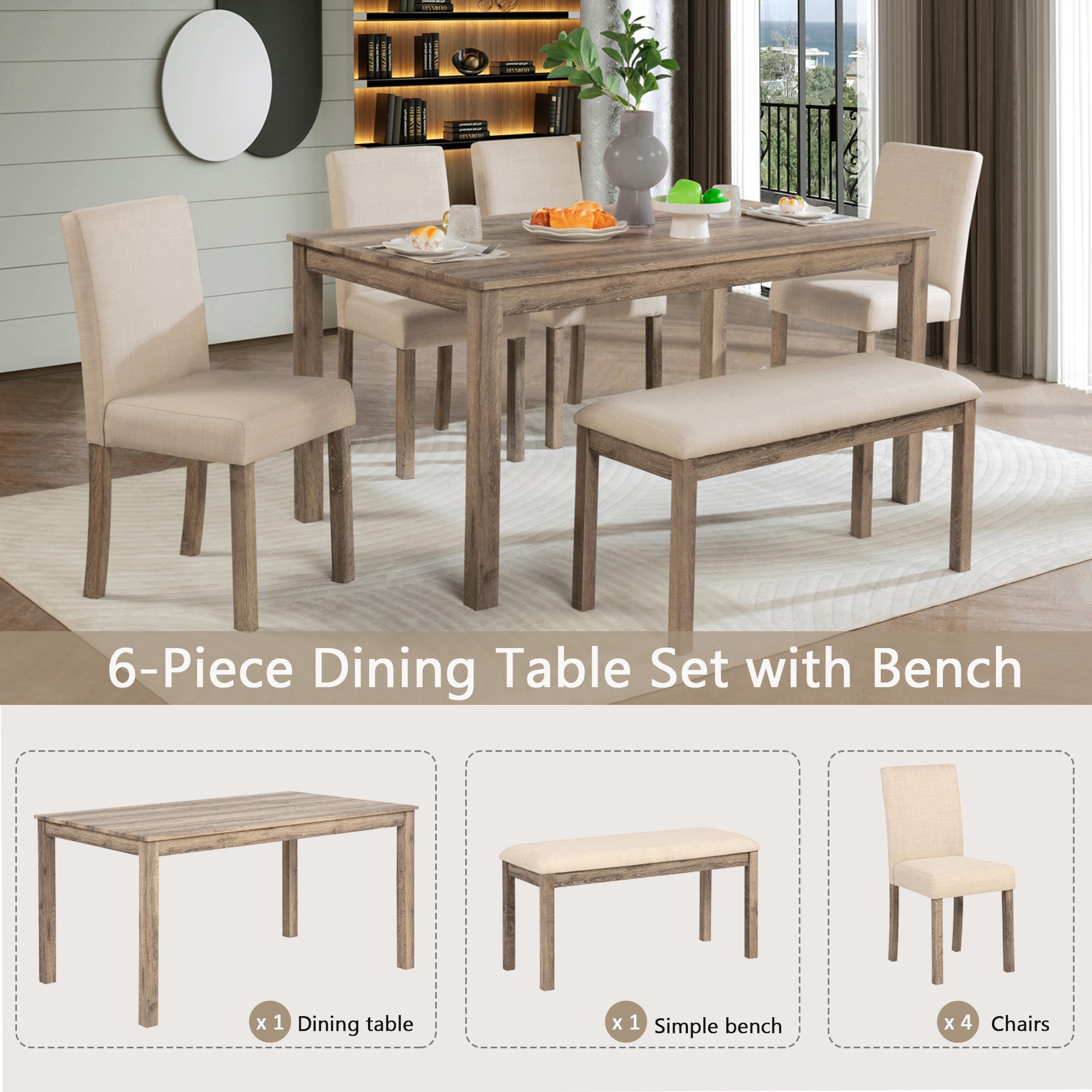 Sumyeg TR-SH000123AAB Dining-Sets - View #8