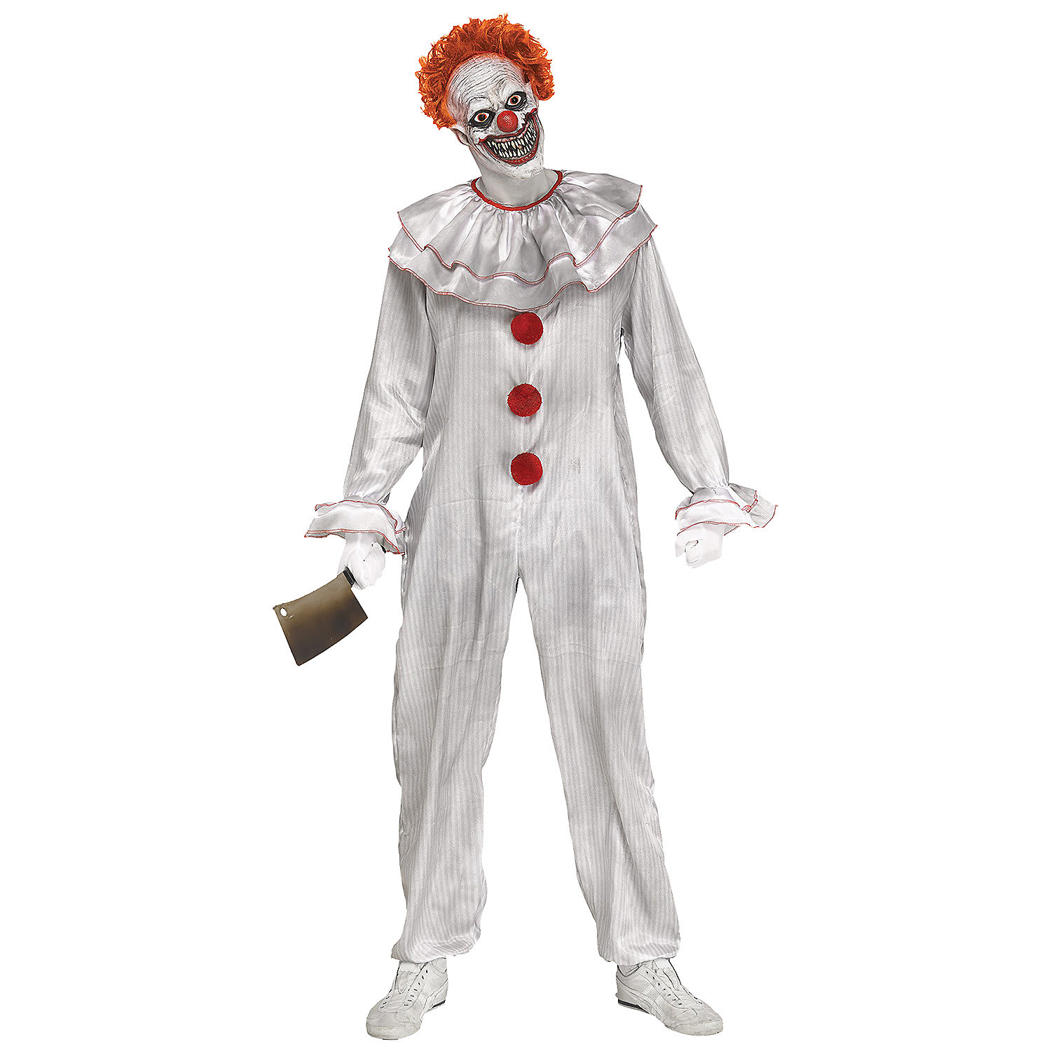 Fun World FW133374 Adults Carnevil Clown Costume