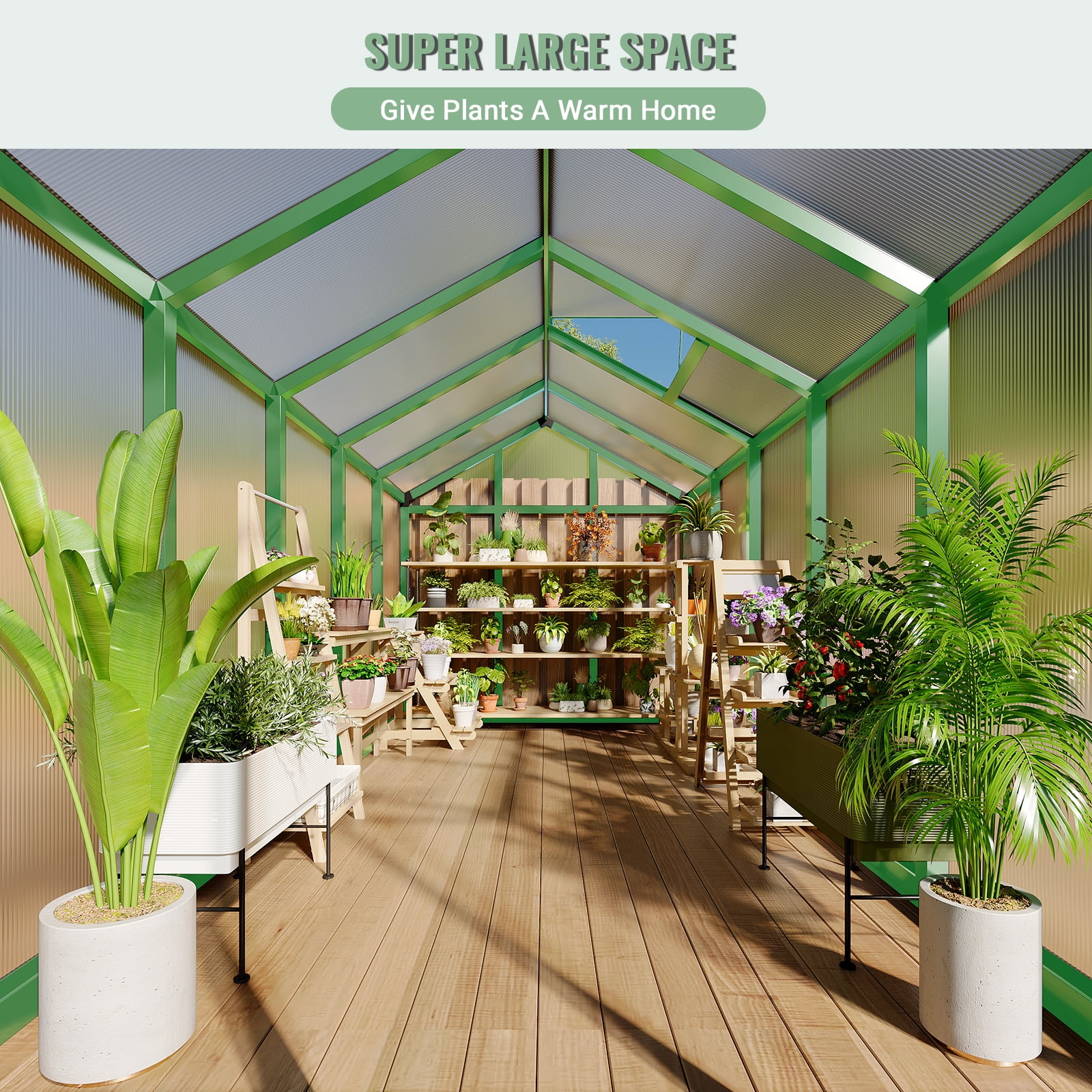 GAOMON LSPPJOK-UP4ZLWV3KJ greenhouses - View #3