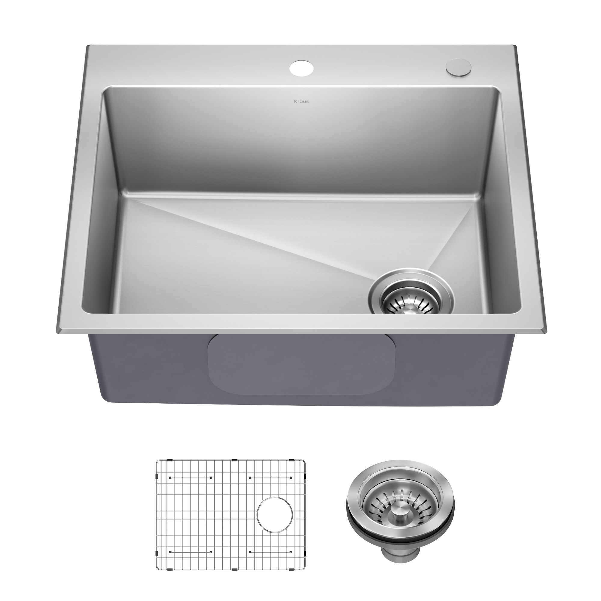 Kraus KHT641-25 Kitchen-Sinks - View #2