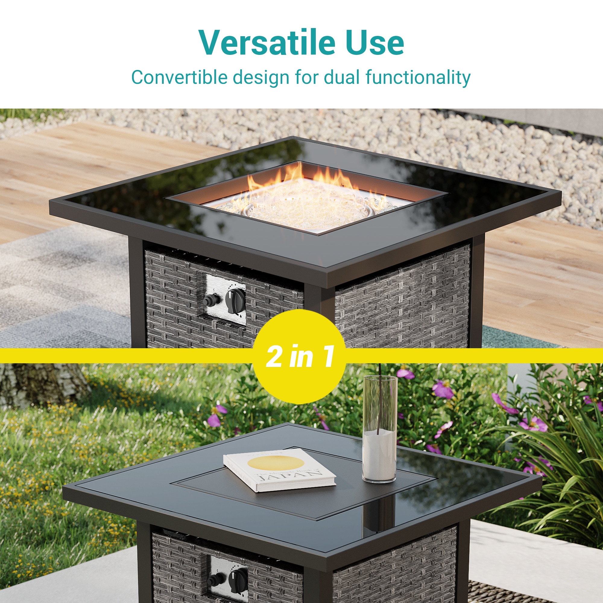 ACEGOSES LW-ET-115T4-GY Outdoor-Gas-Firepits - View #6