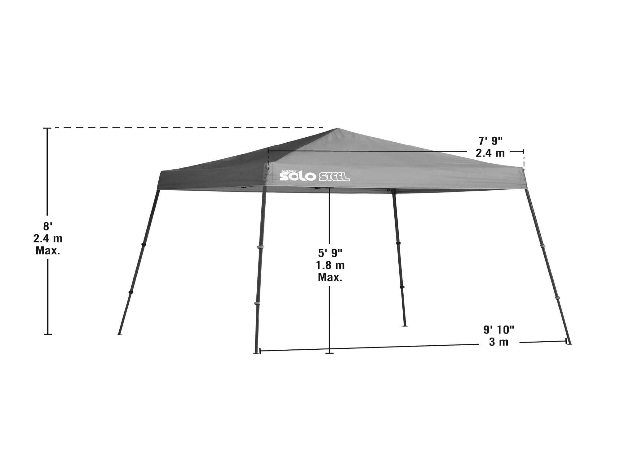 Solo Steel Canopies at