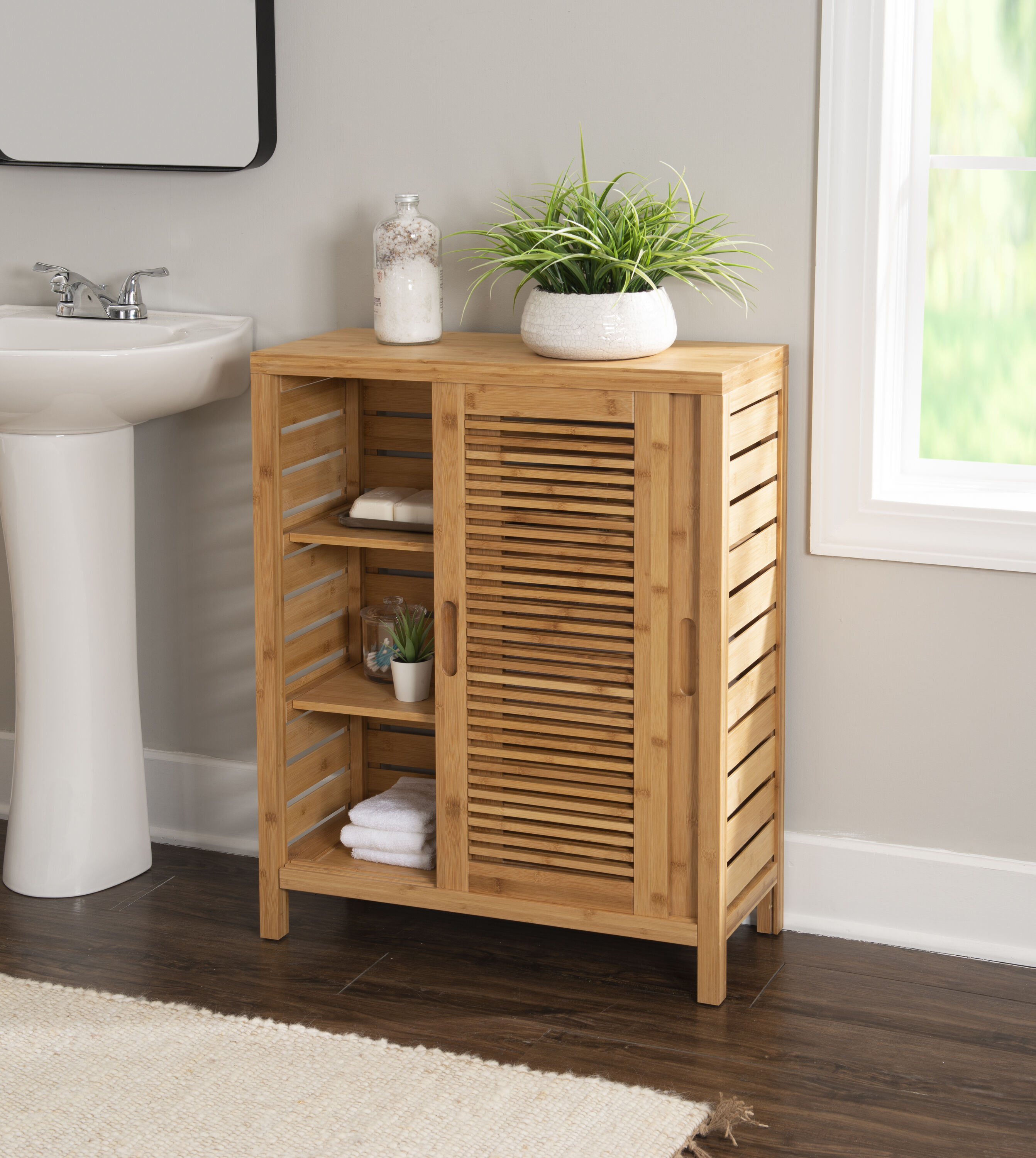 Linon 980209NAT01U Linen-Cabinets - View #9