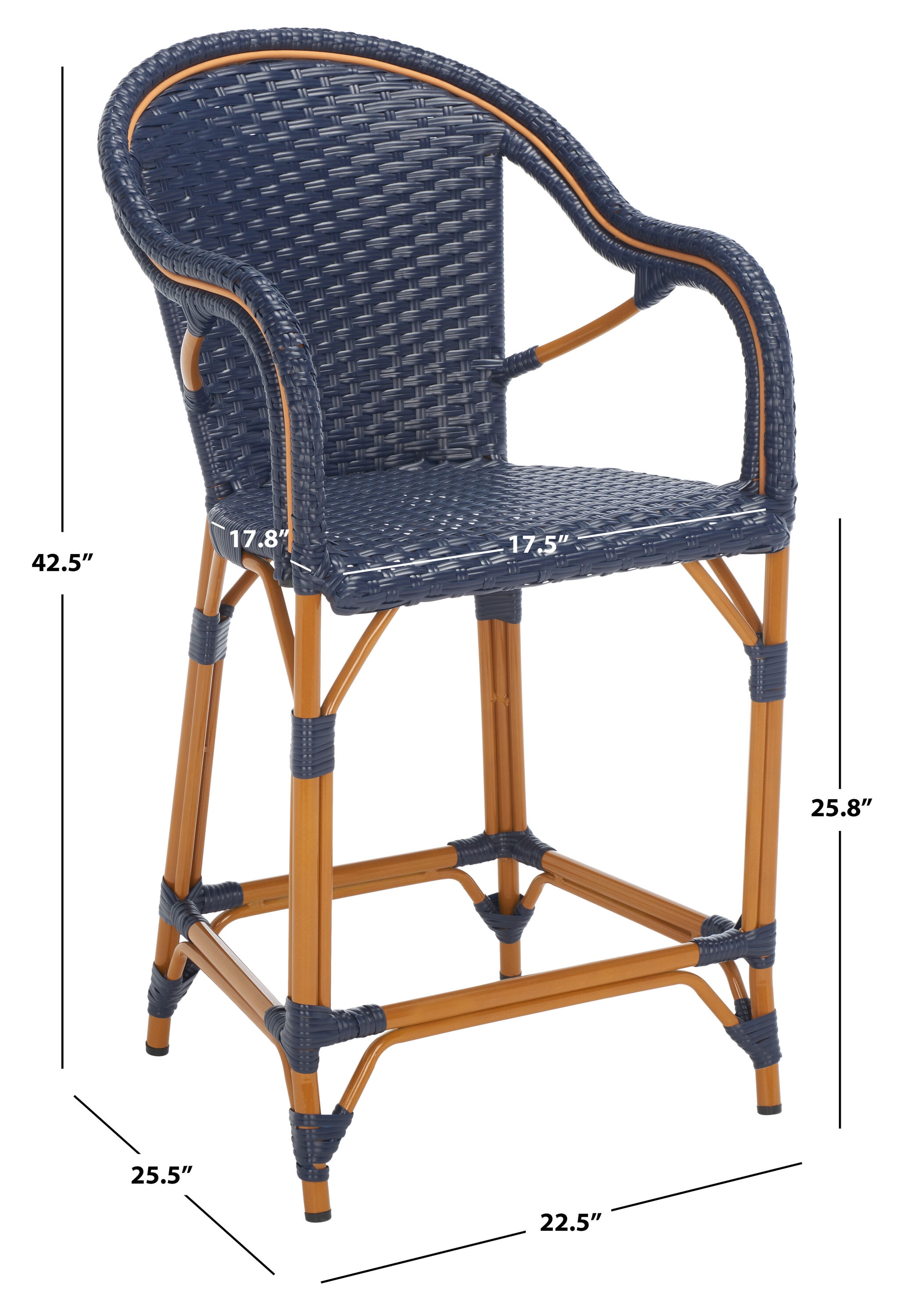 Safavieh PAT7533B Patio-Chairs - View #12