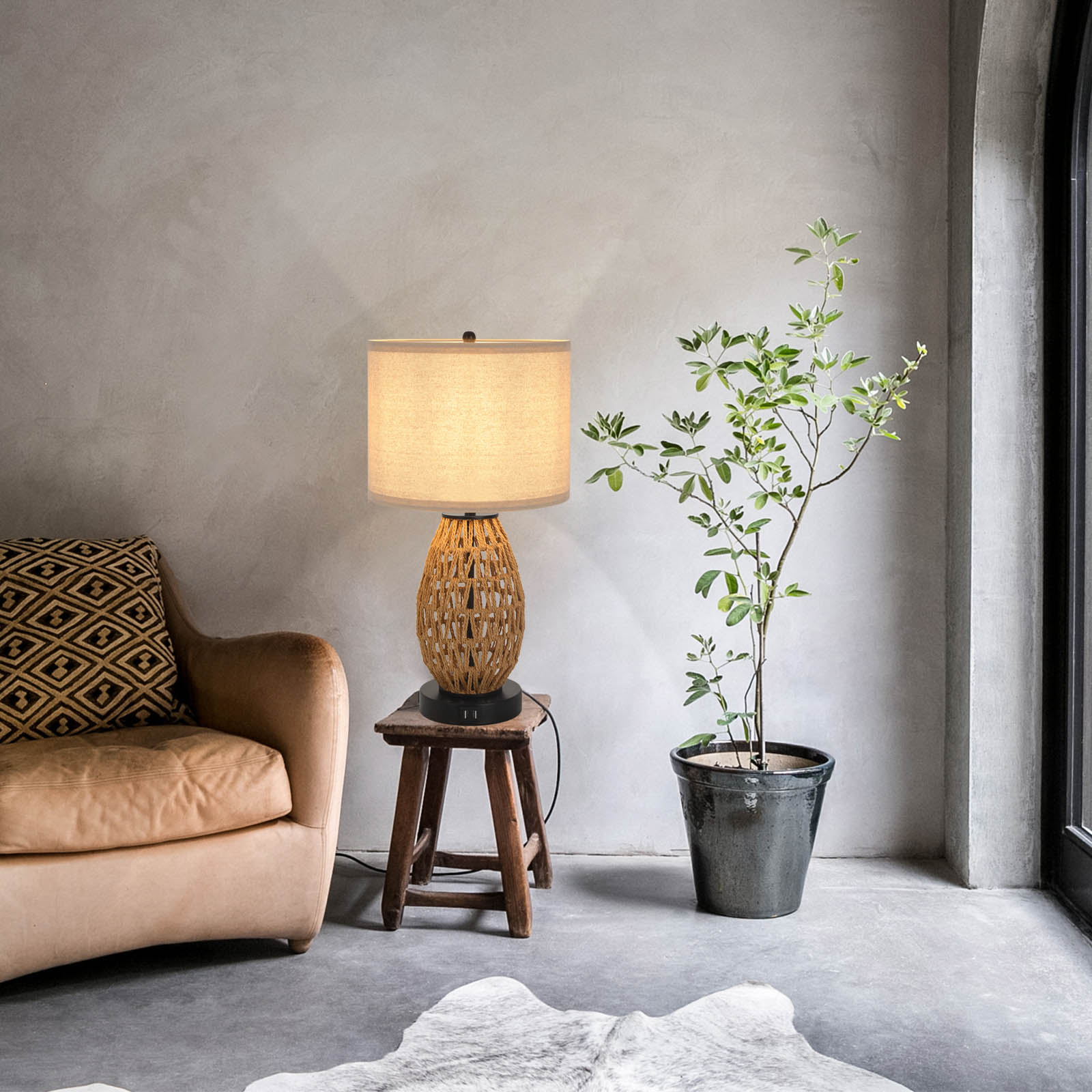 LamQee 06FTL0252BBR Table-Lamps - View #8