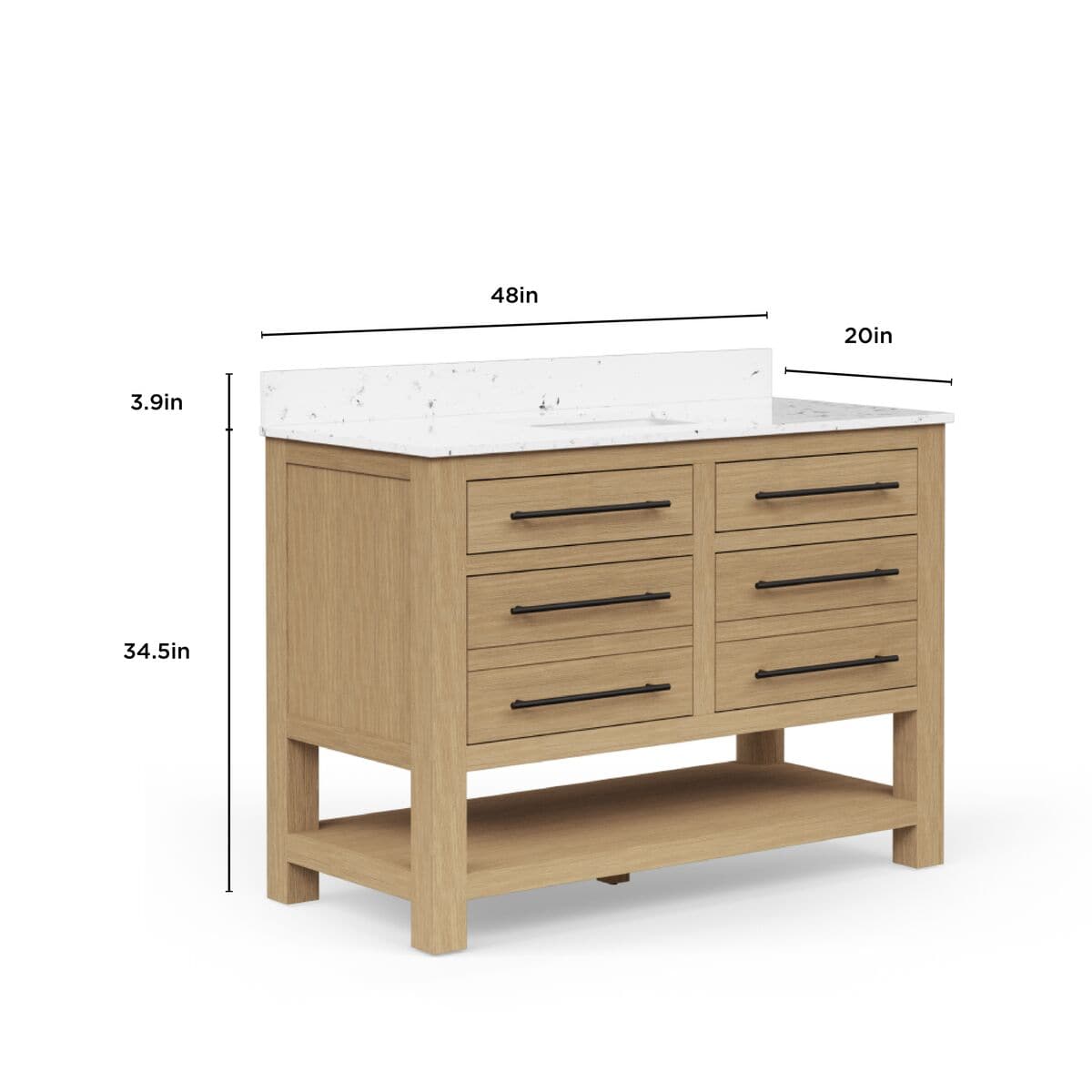 allen + roth LWS48KNTLN Bath-Vanity-Combo - View #15