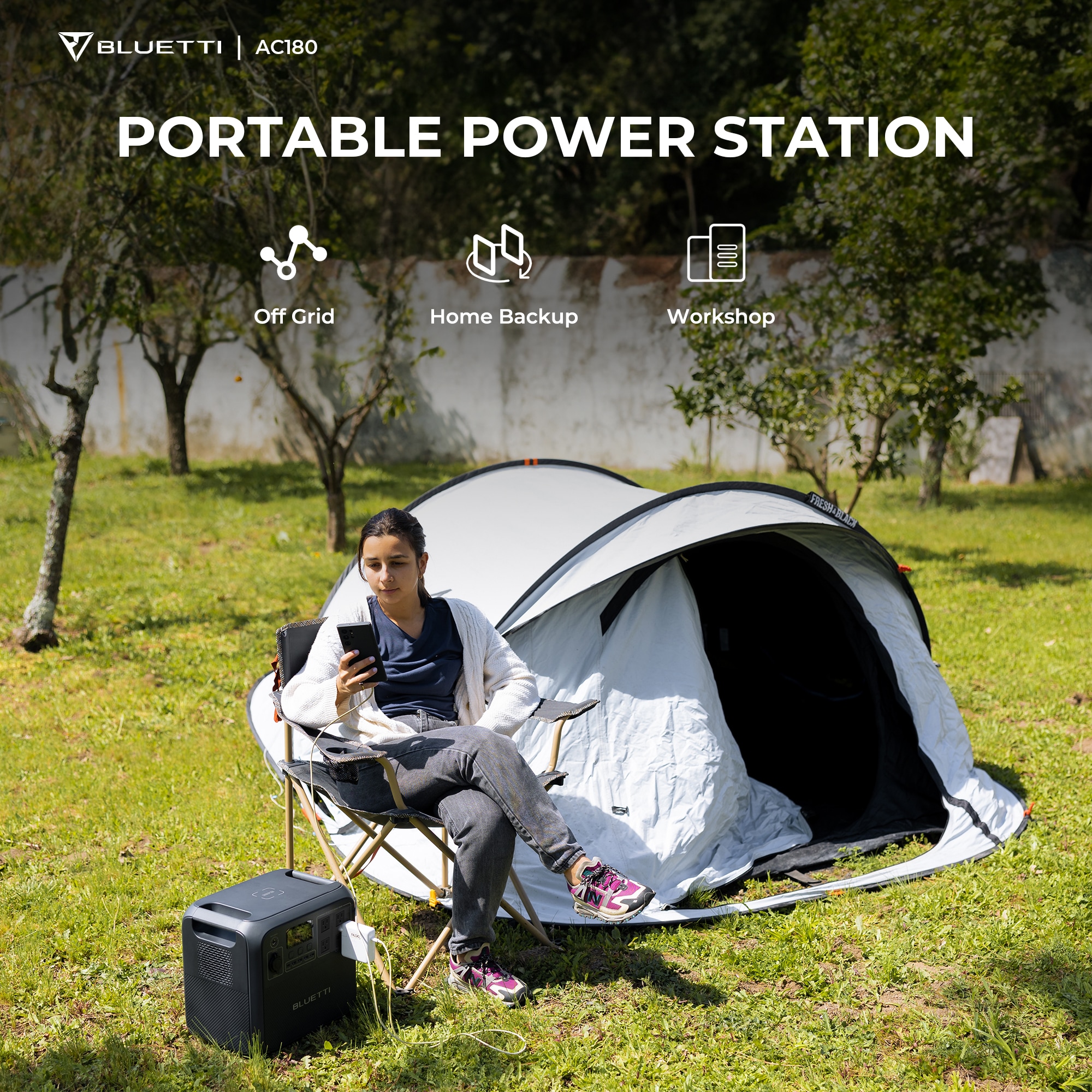 BLUETTI AC180 Solar-Generators - View #5