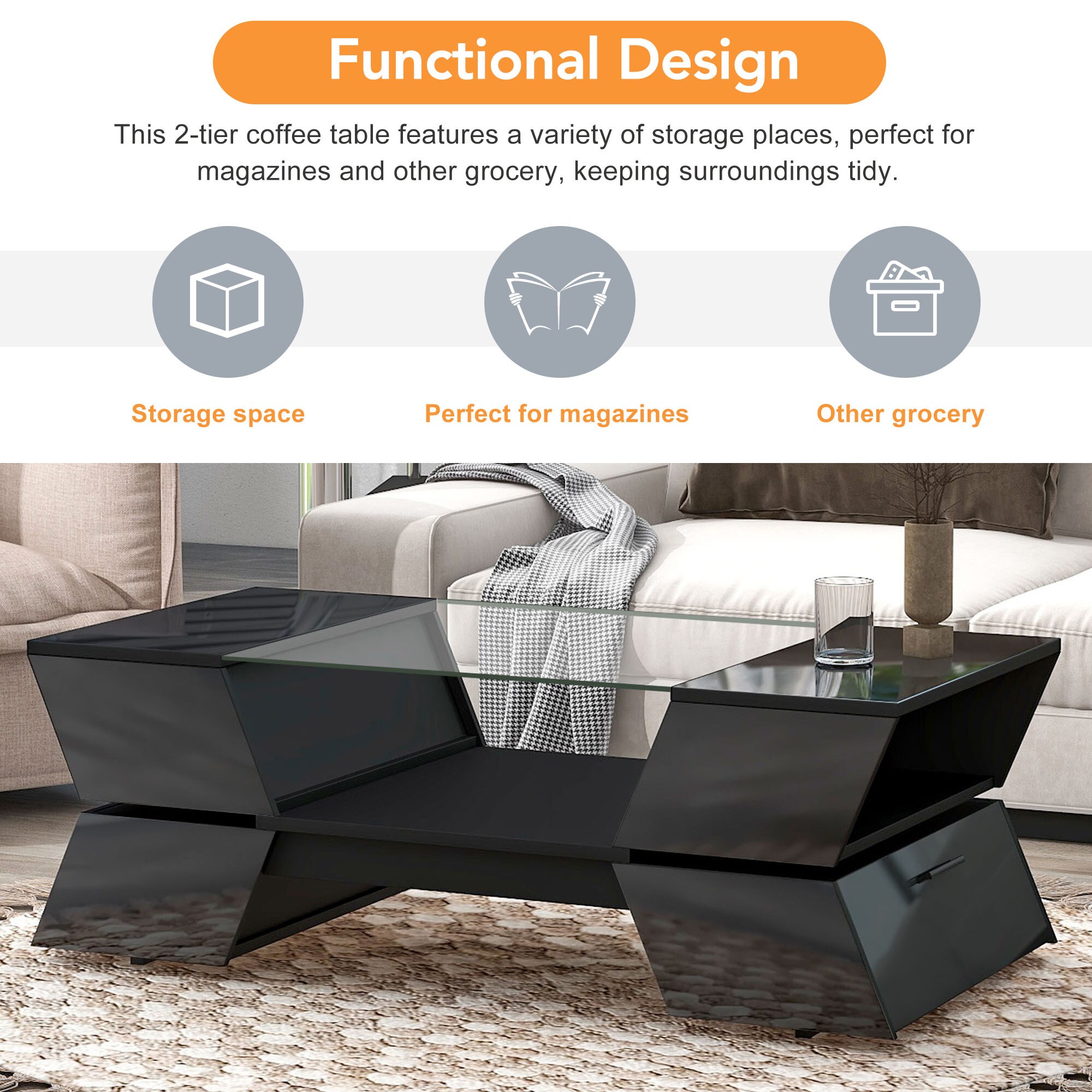 Miki Shinly MI-0AAB-125OT Coffee-Tables - View #5