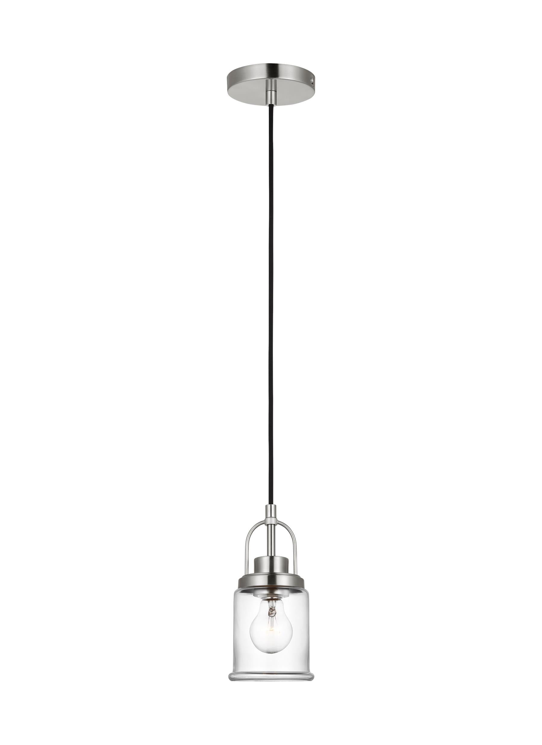 Mini Brushed Nickel LED Vanity Pendant Light for Indoor/Outdoor
