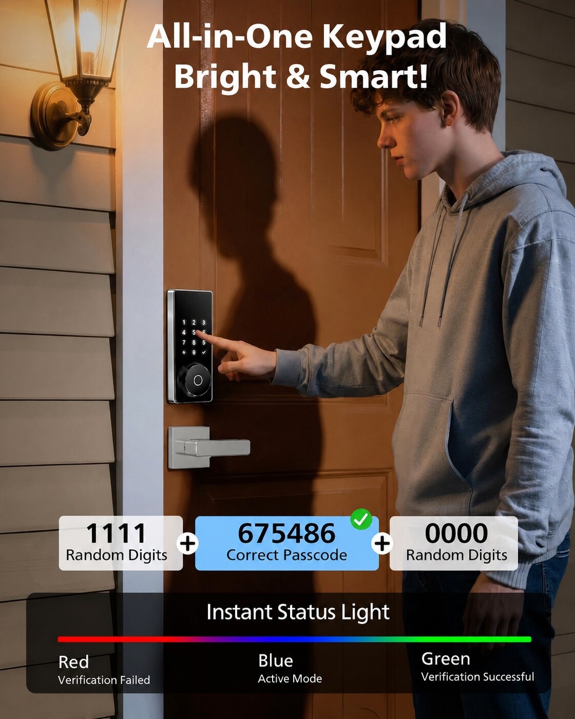 Ahfiwaso LAH0711H066 Electronic-Door-Locks - View #5