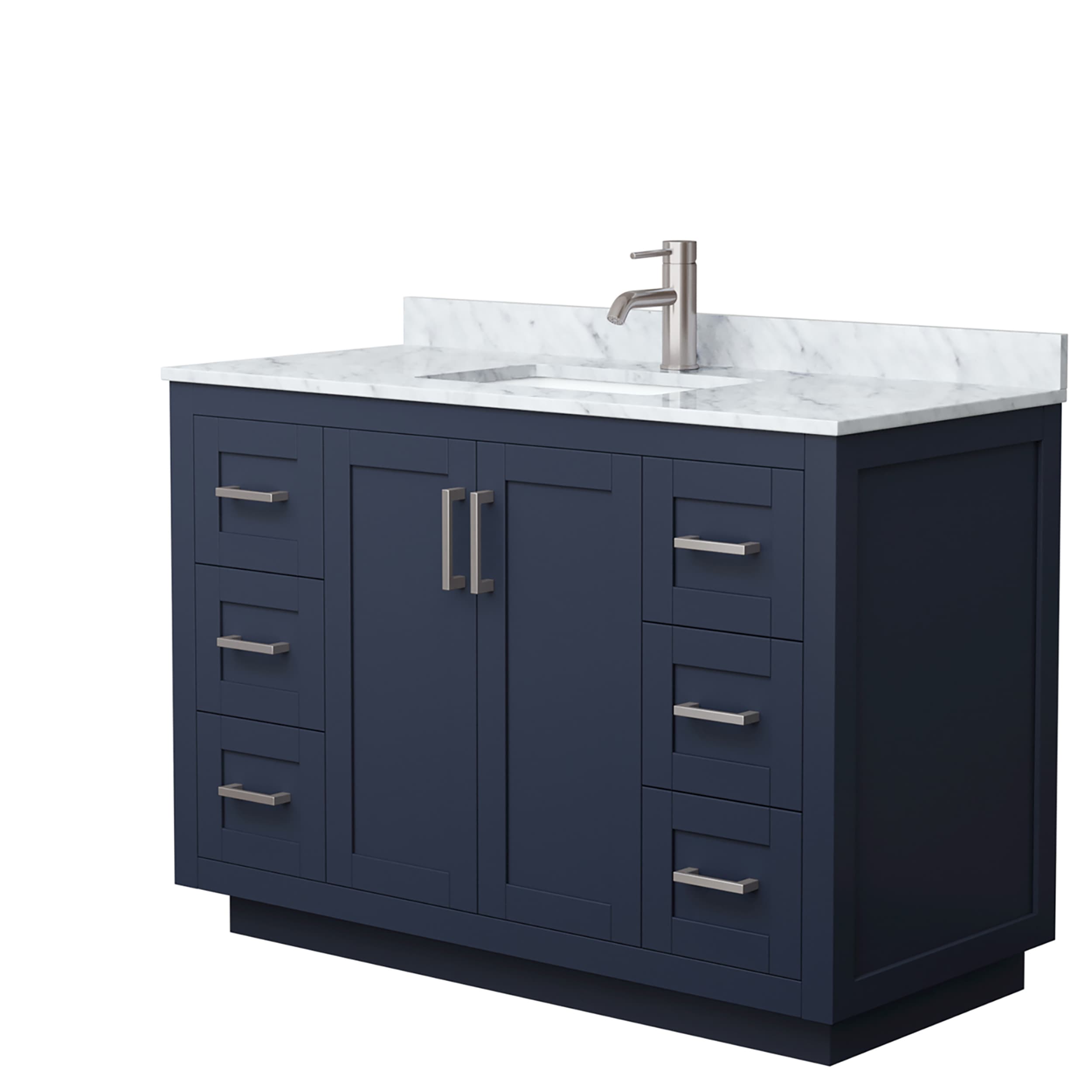 Wyndham Collection WCF292948SBNCMUNSMXX Bath-Vanity-Combo - View #2