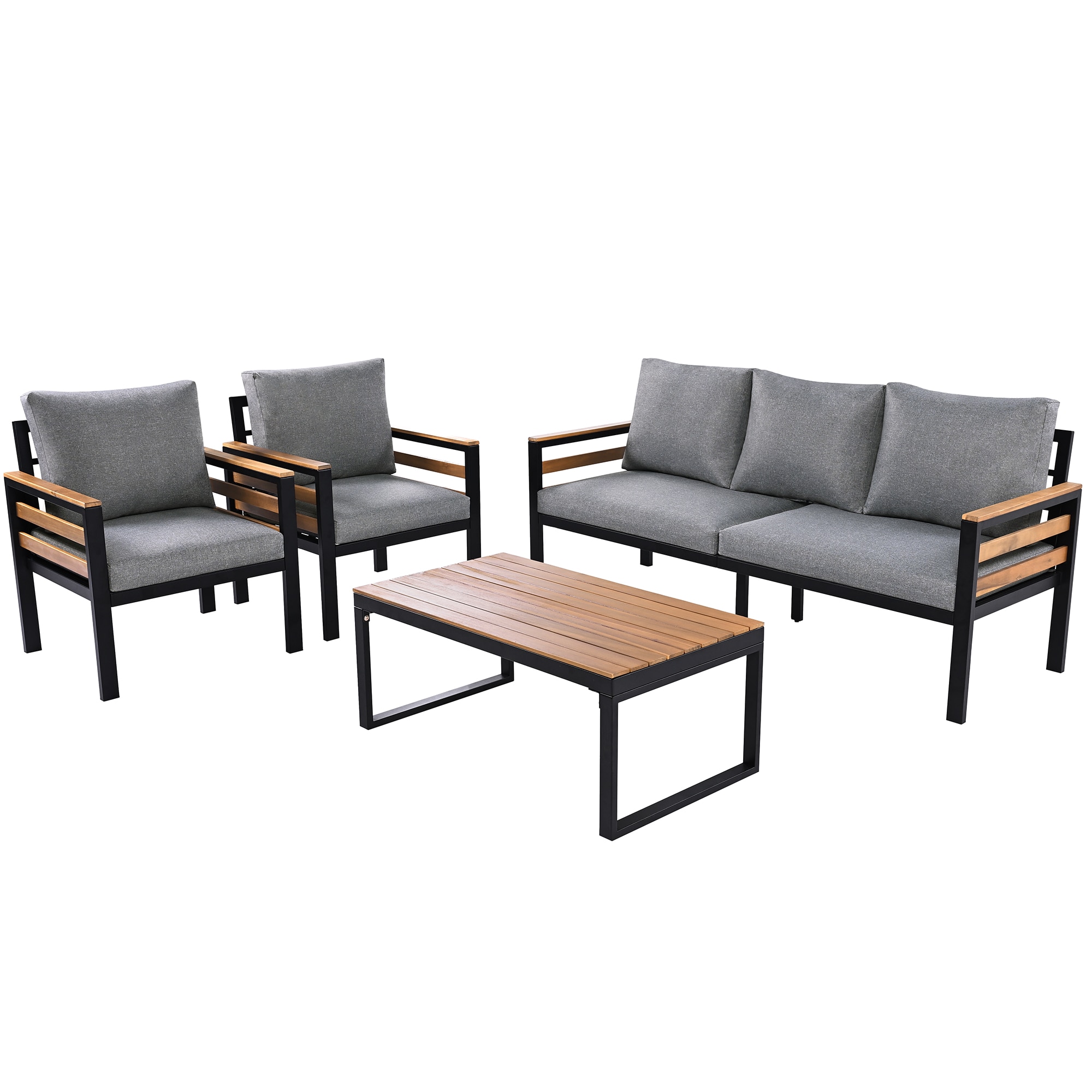 ModernLuxe L-N704G201246E Patio-Conversation-Sets - View #11