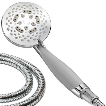 HotelSpa Chrome Handheld Shower Head (2.5-GPM (9.5-LPM) in the Shower ...