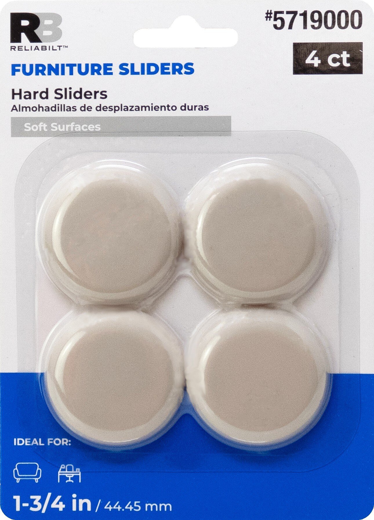 RELIABILT 4700324RB Super-Sliders - View #7