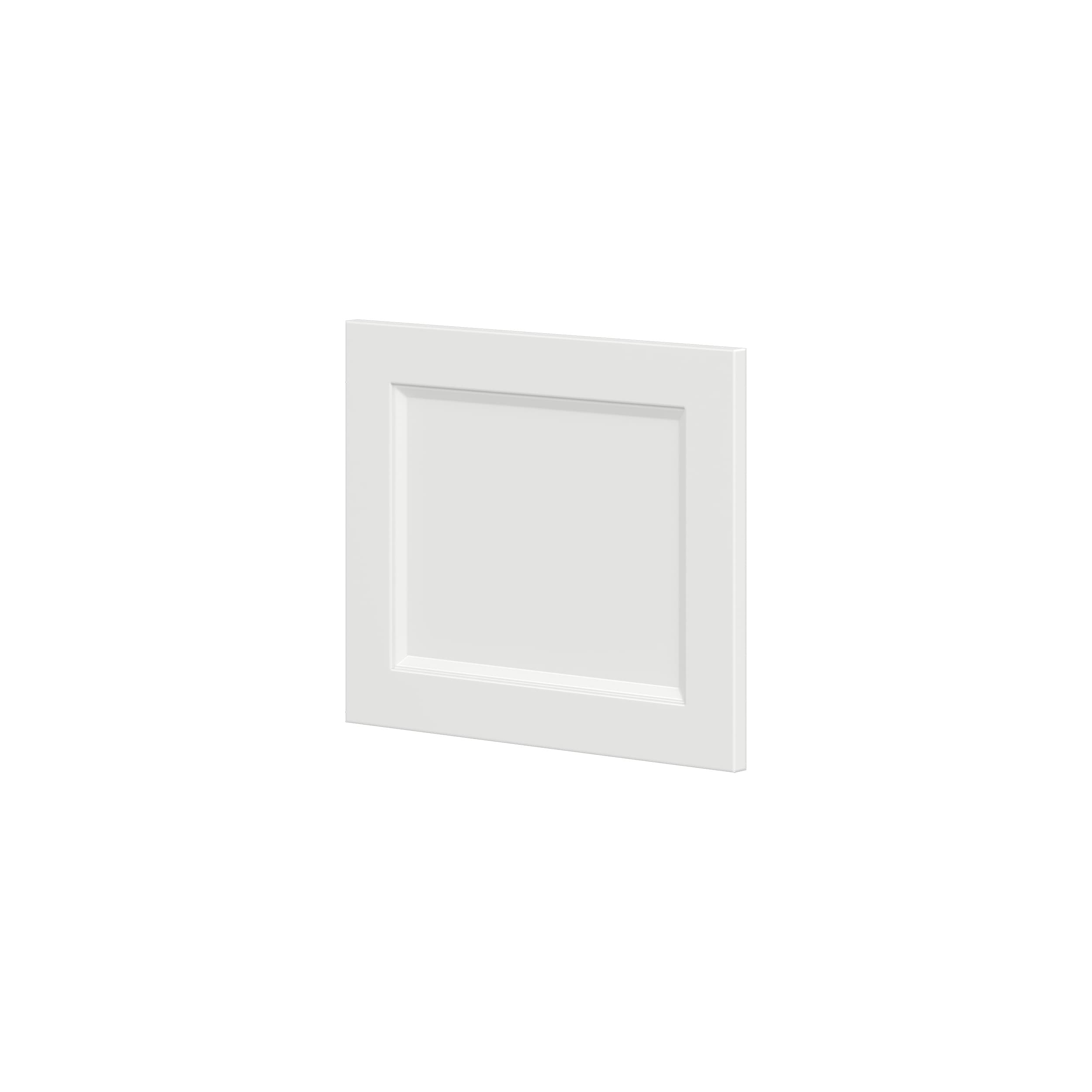 Hugo&Borg DSDF1815-RI Riviera 18-in W x 15-in H Bright White Shaker Base cabinet drawer fronts (Fits 18-in base box )