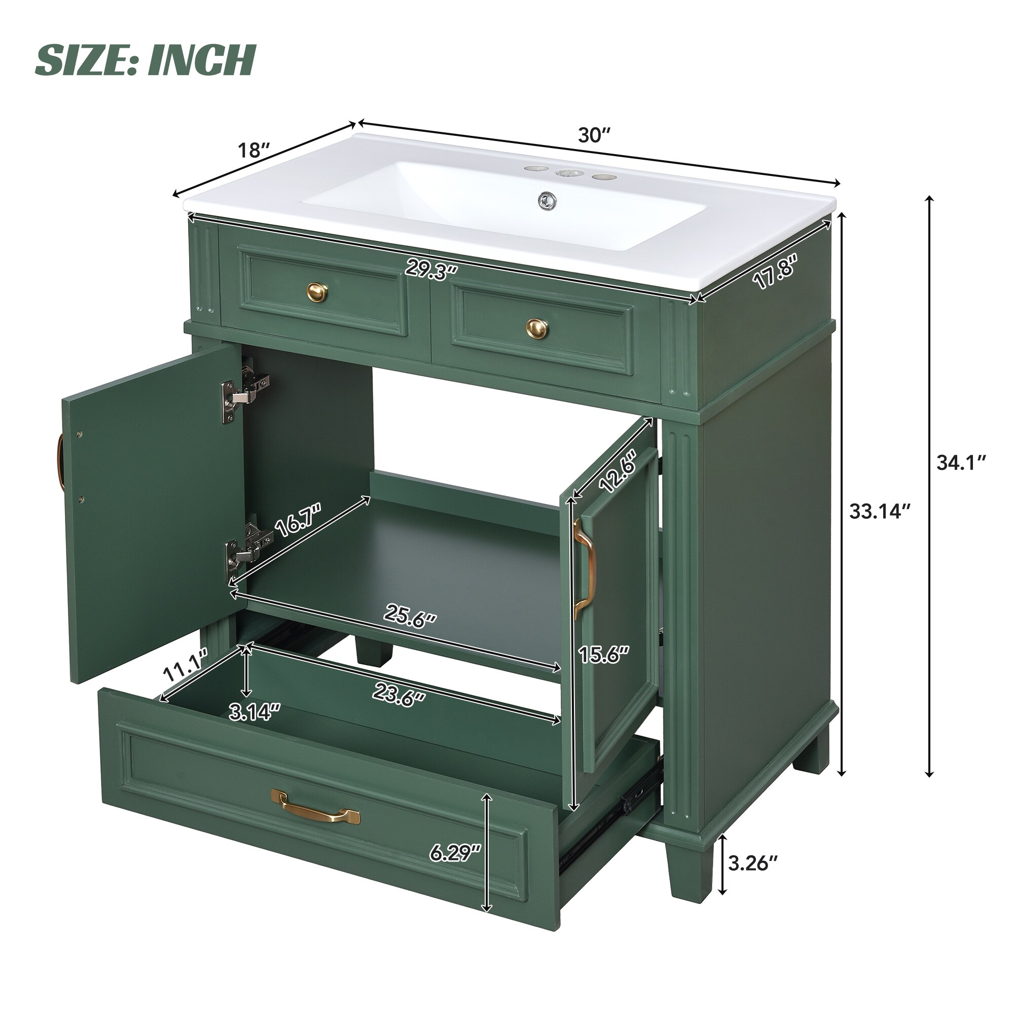 LOVMOR SF-M-N710P190656F Bath-Vanity-Combo - View #8