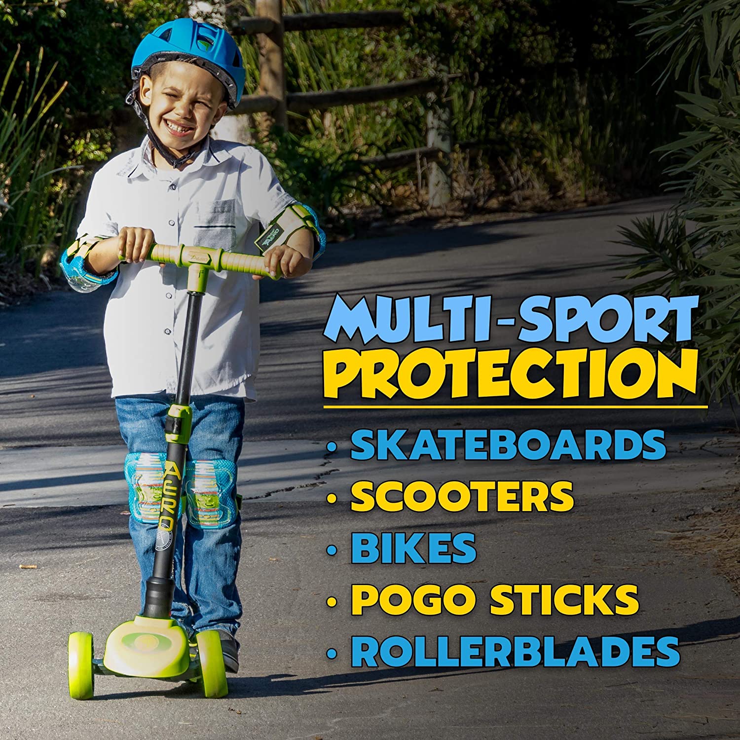 AERO Kids Elbow, Knee, & Wrist Guard Safety Set – Flybar