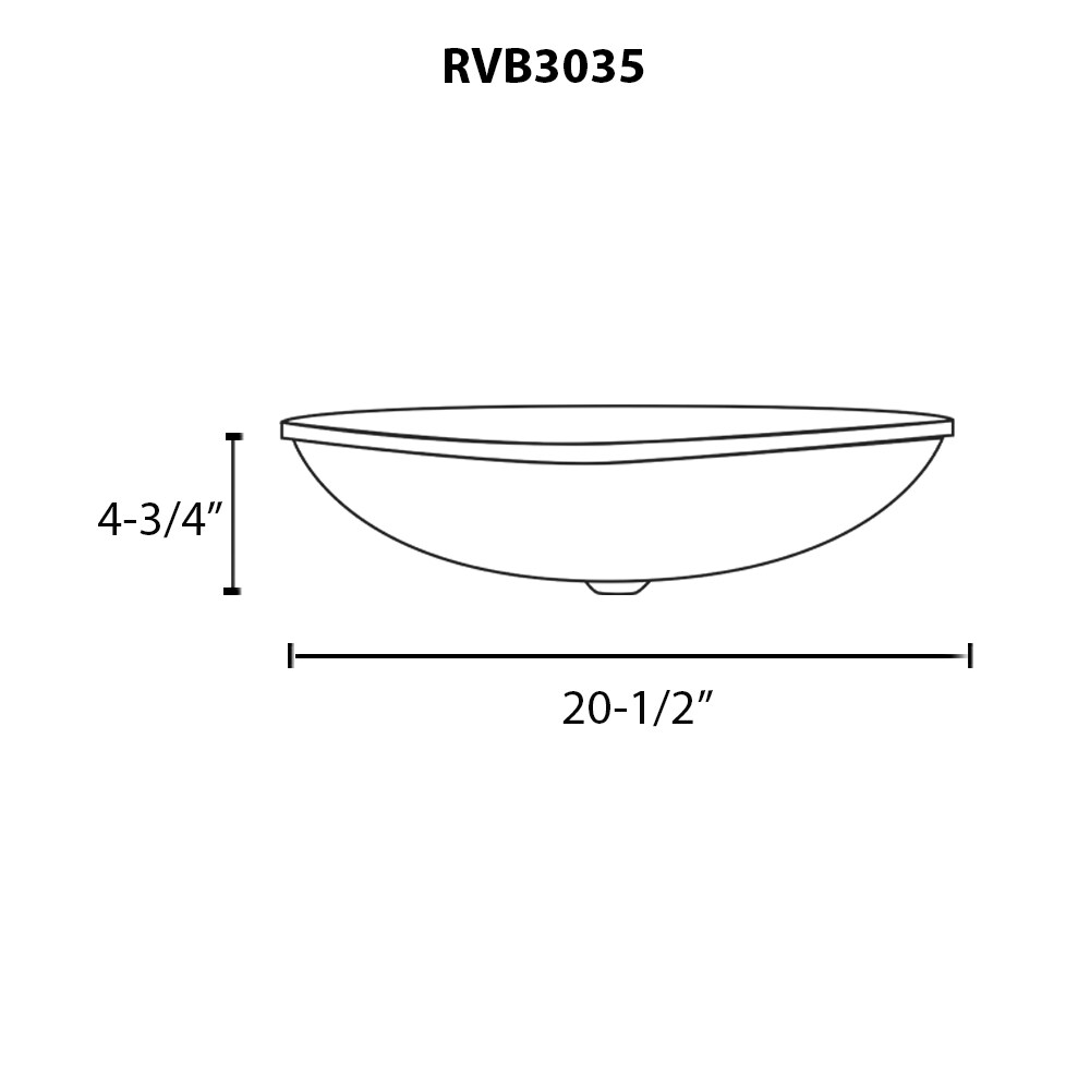 Murano 20.5'' Spira Luxe Pearl White Glass Vessel Sink