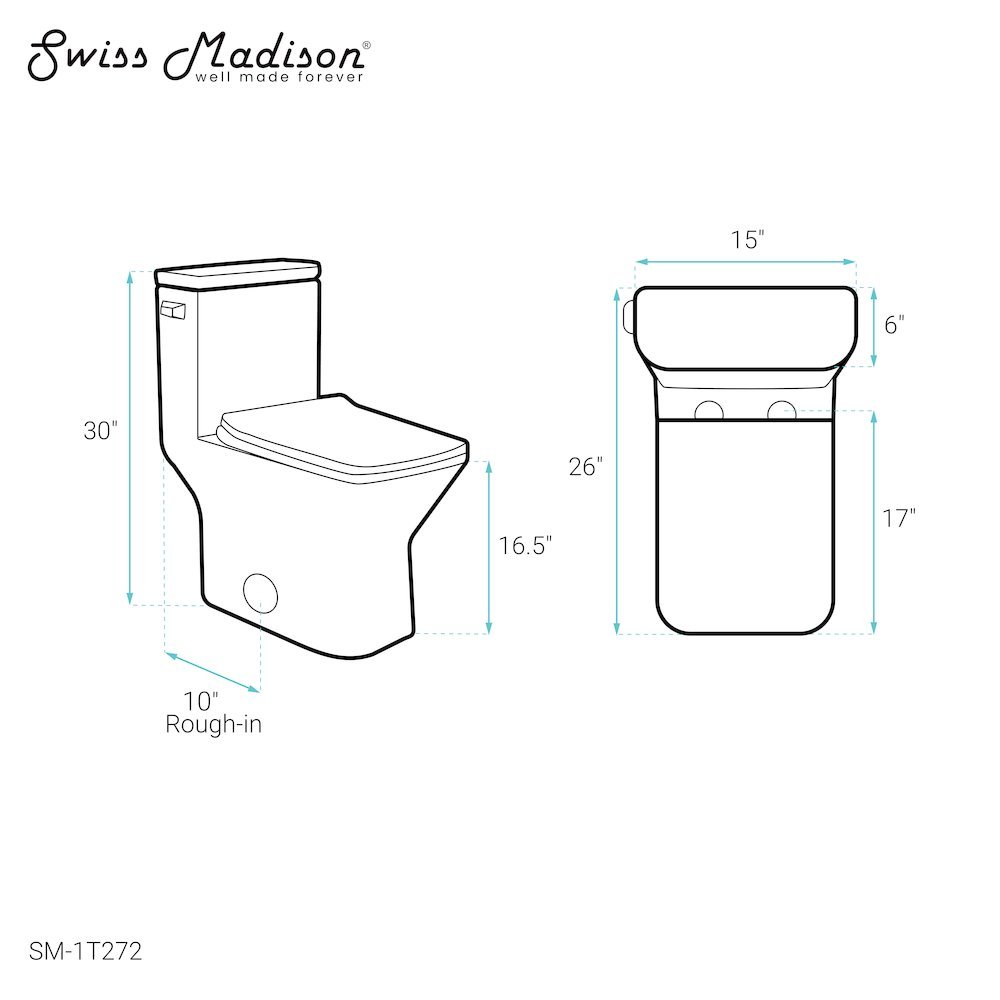 Swiss Madison SM-5-1T272 toilets - View #7