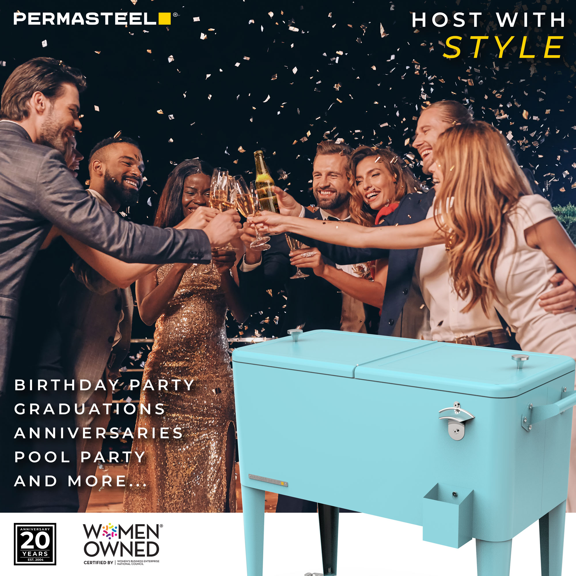 Permasteel PS-203 TQ Beverage-Coolers - View #5