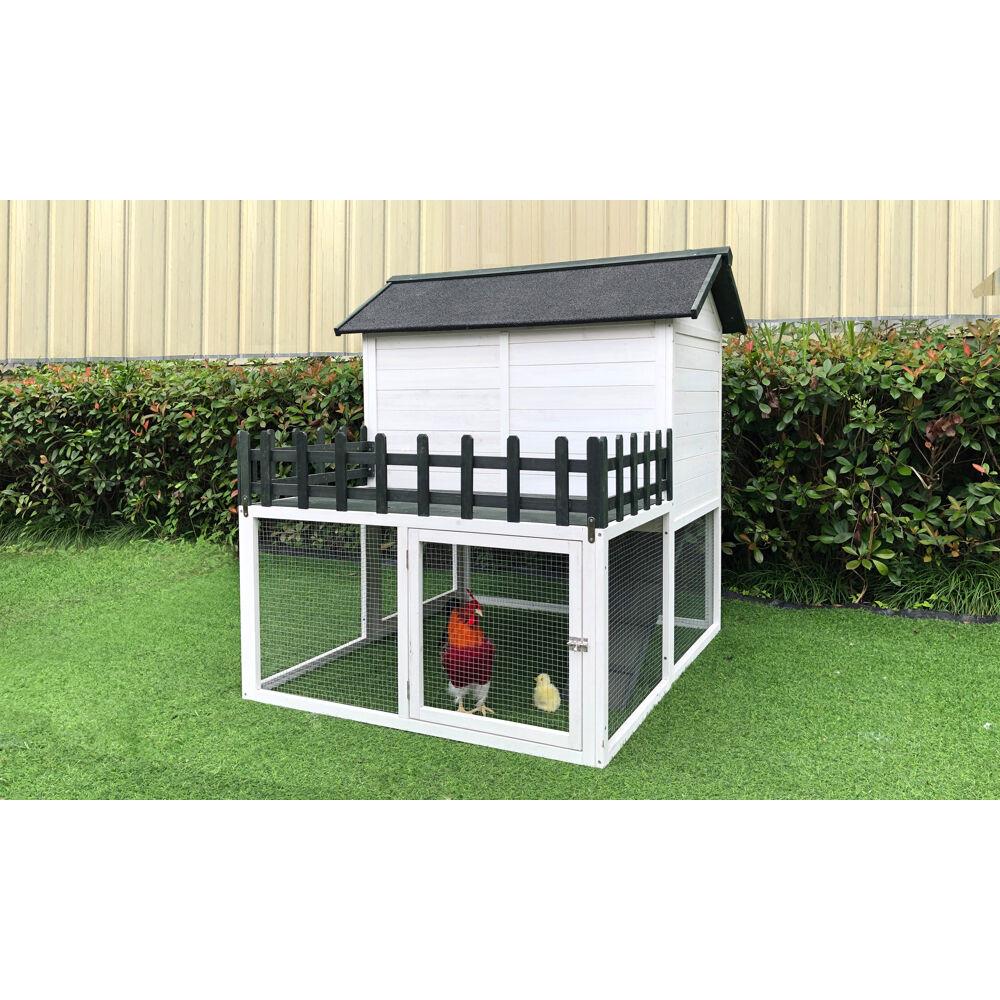 Hanover HANCC0102-WHT Chicken-Coops-Rabbit-Hutches - View #12